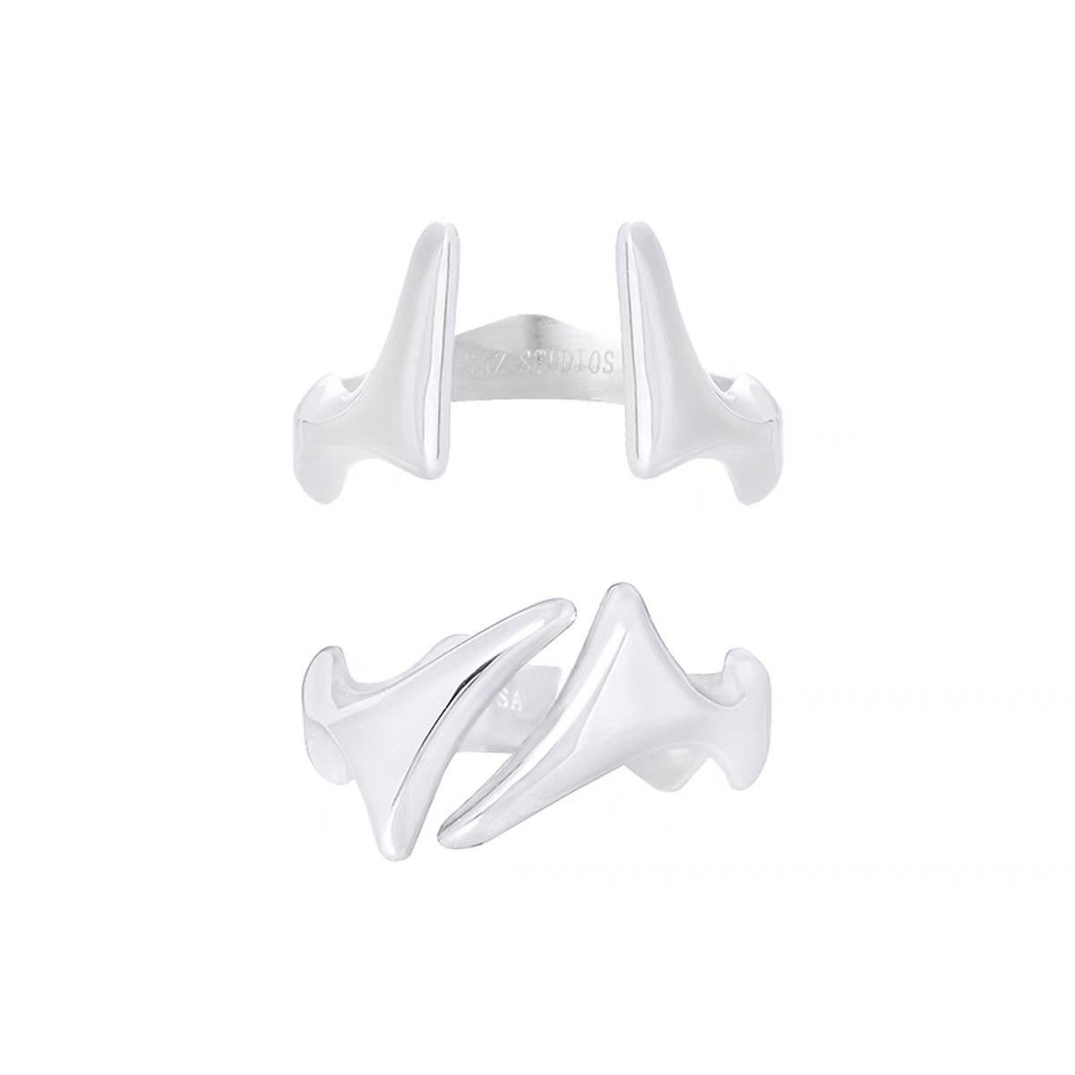 Japanese Brand × Vintage Retro punk rings Size ONE SIZE - 4 Thumbnail