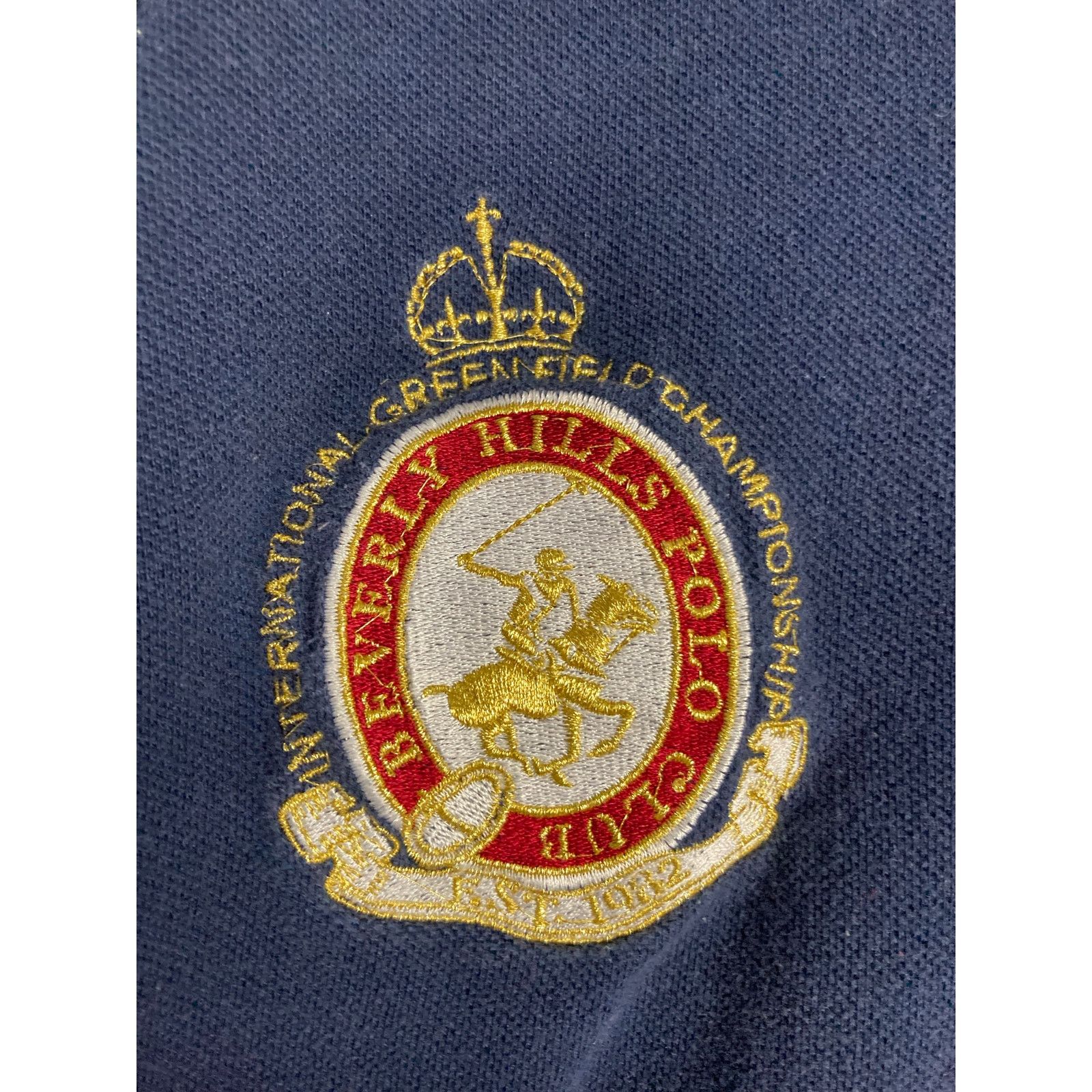 Beverly Hills Polo Club Beverly Hills Polo Club Men’s Rugby Polo Shirt Navy Red XL Size US XL / EU 56 / 4 - 6 Thumbnail