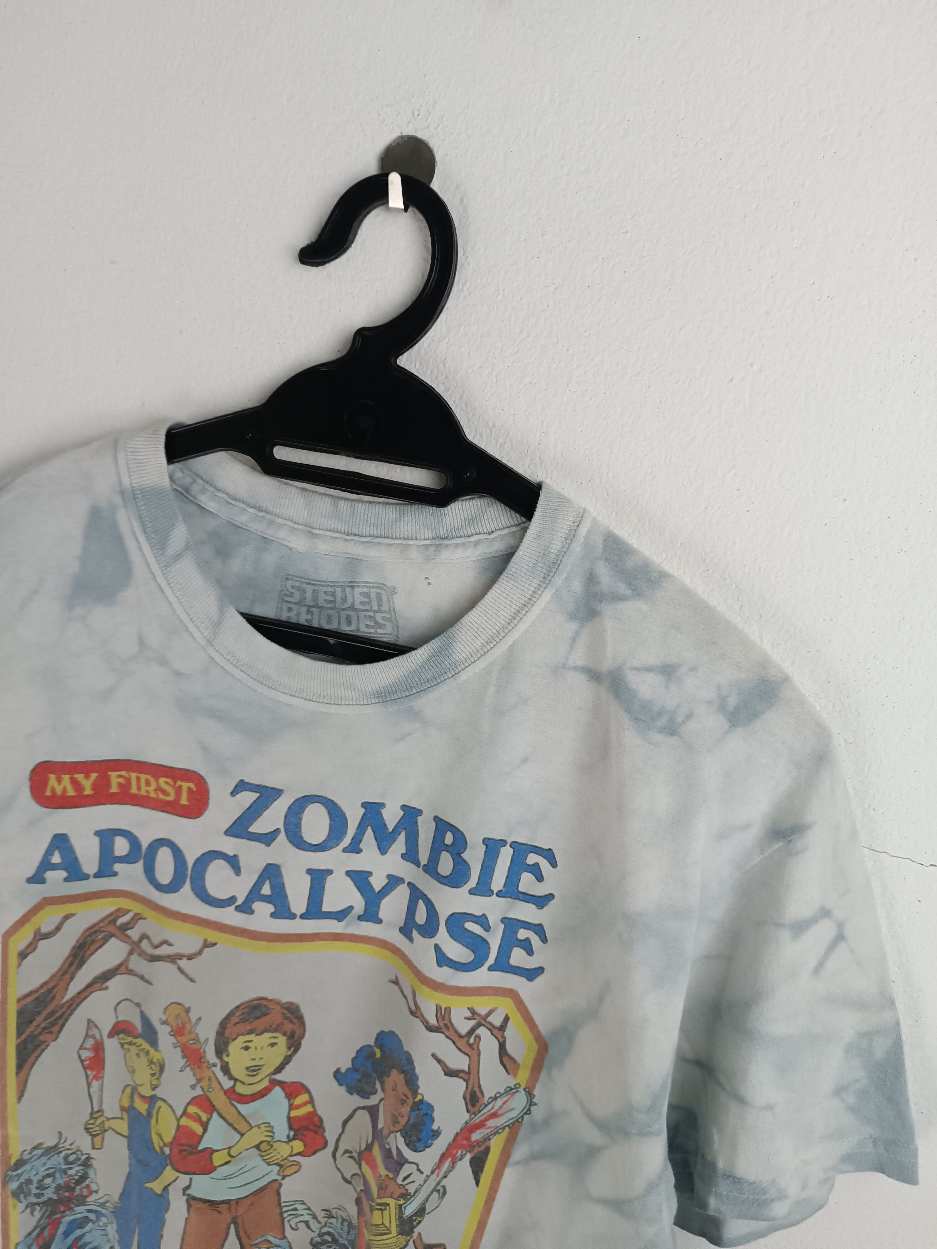 Vintage VINTAGE STEVEN RHODES ZOMBIE APOCALYPSE TIE DYE TEE Size US M / EU 48-50 / 2 - 11 Thumbnail