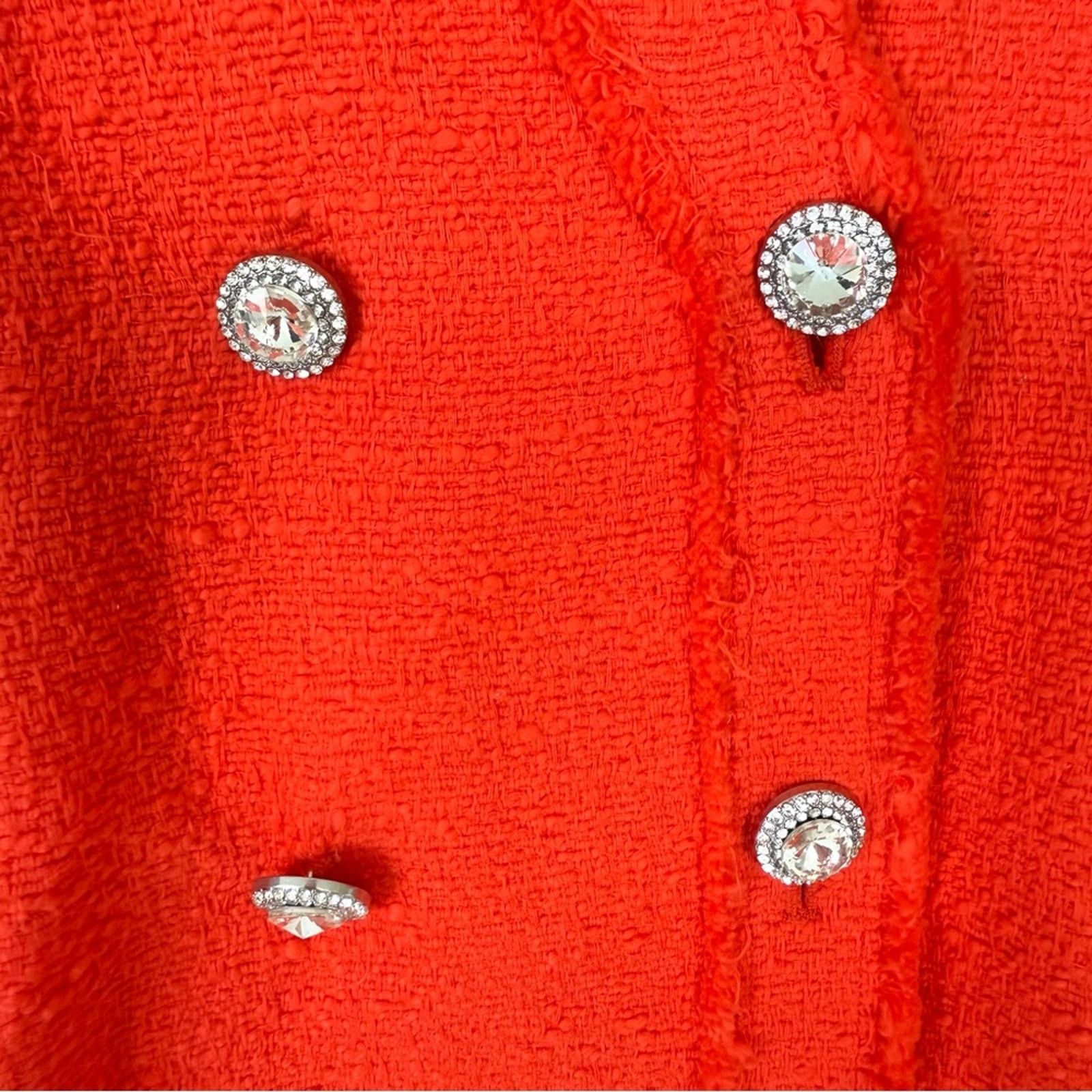 Zara Zara tweed women jacket size XL Size XL / US 12-14 / IT 48-50 - 2 Thumbnail
