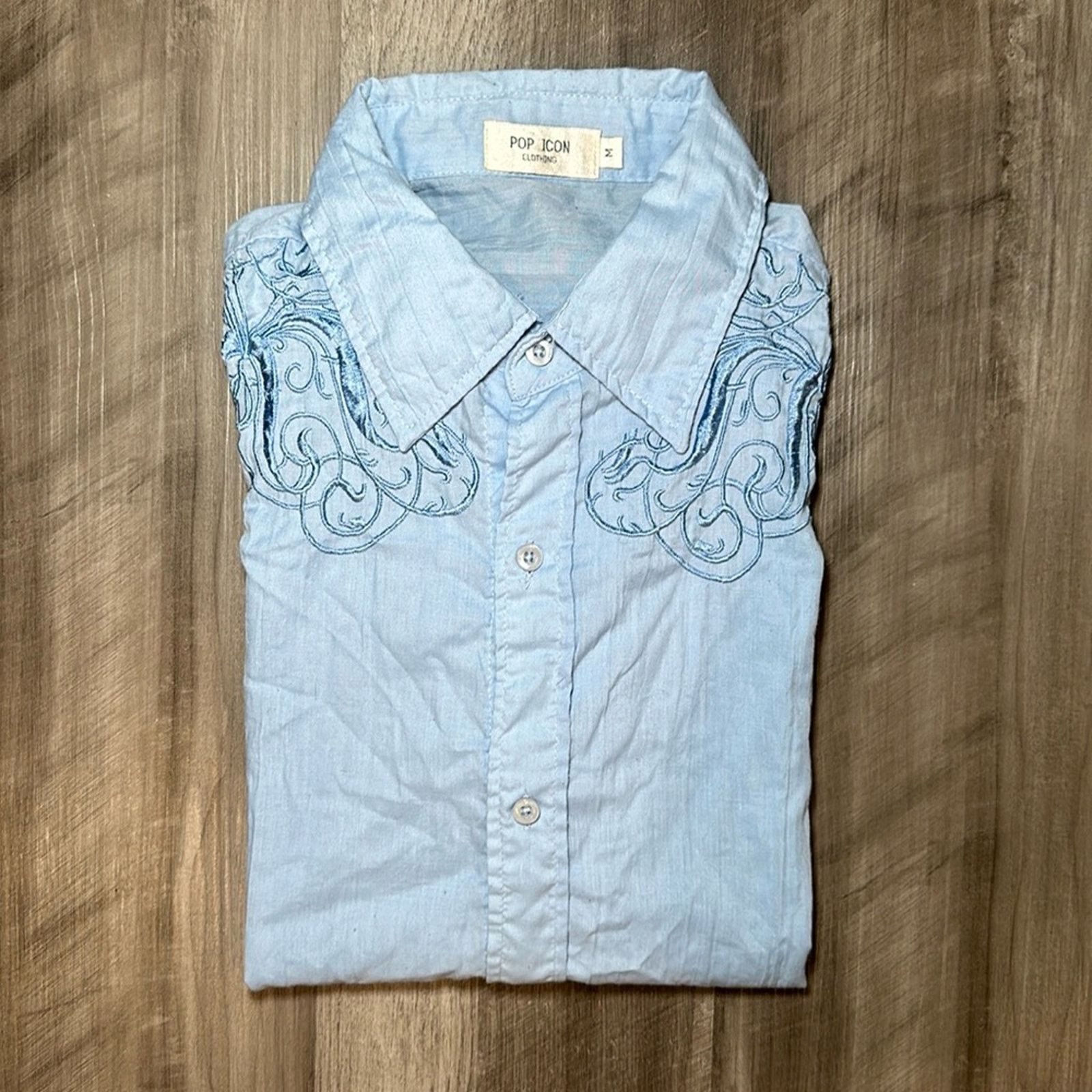 Other Pop Icon Clothing Short Sleeve Button Down - Medium Size US M / EU 48-50 / 2 - 1 Thumbnail