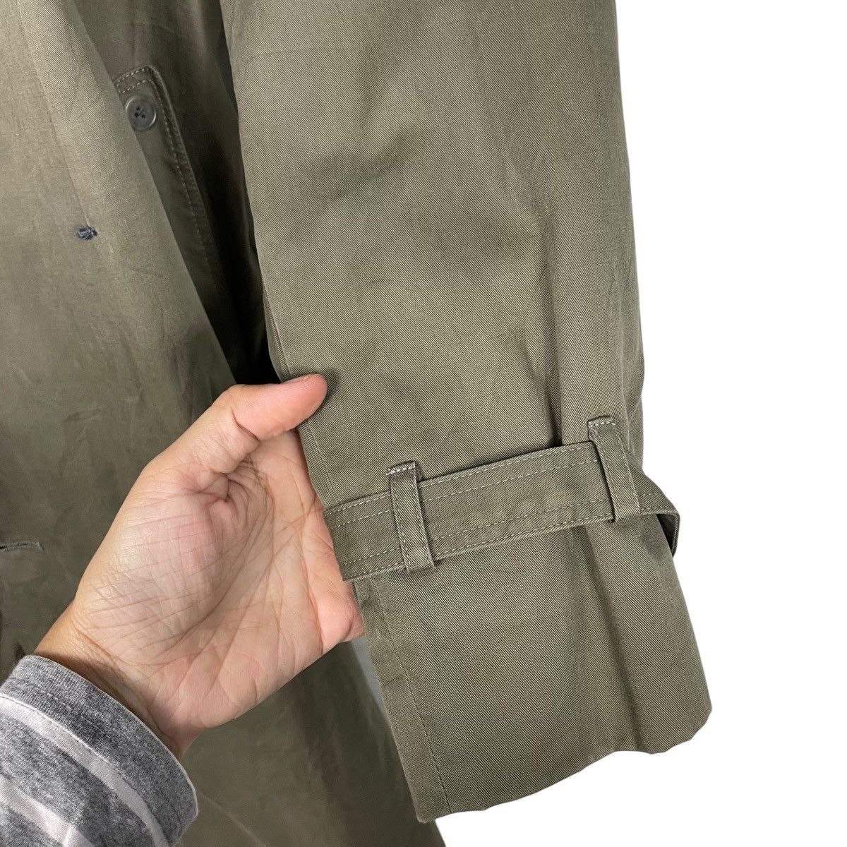 Lanvin Lanvin Double Breasted Khakis Trenchcoat Size US M / EU 48-50 / 2 - 14 Thumbnail