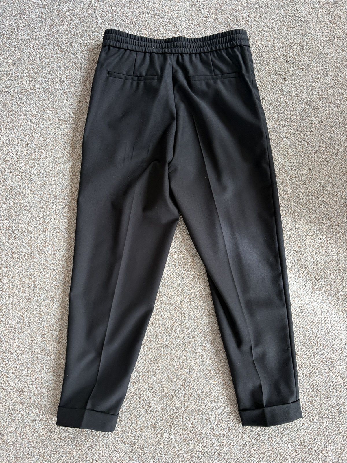 Cos Black COS cropped wool pleated pants Size US 30 / EU 46 - 2 Thumbnail