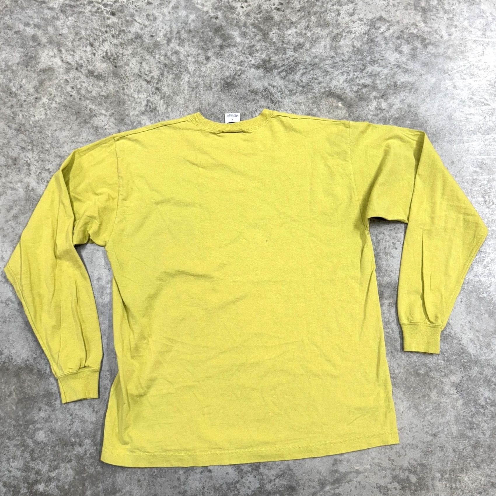 Old Navy Vintage Old Navy Shirt Mens Small Yellow Long Sleeve Graphic Winter 2000 Y2K Size US S / EU 44-46 / 1 - 6 Thumbnail