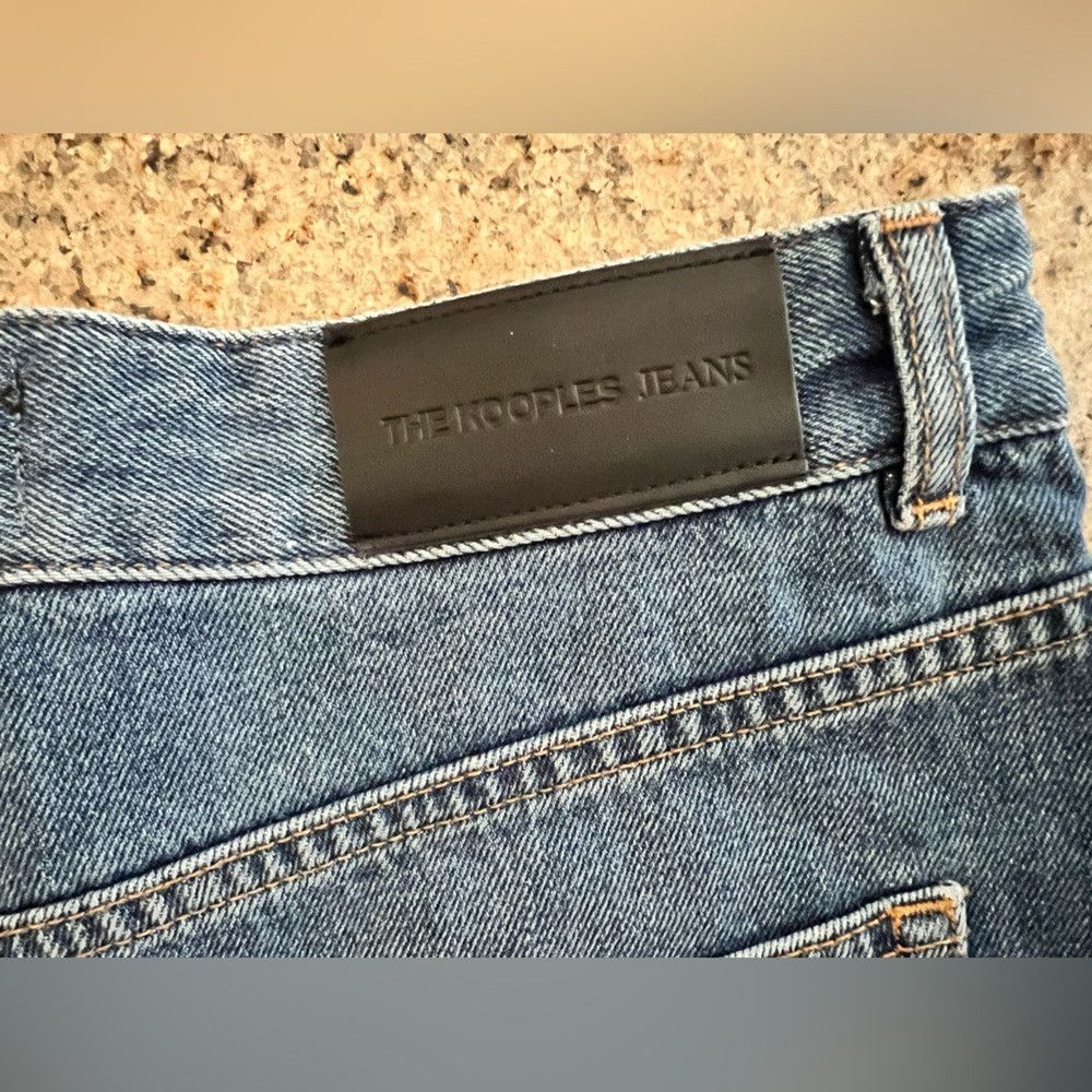 The Kooples The Kooples High Rise Pleated Denim Shorts Blue Size 2 Medi Size 28" / US 6 / IT 42 - 8 Thumbnail