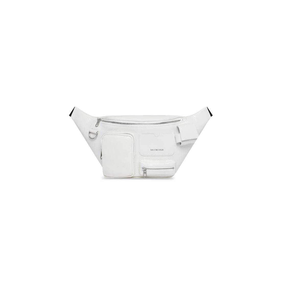 Balenciaga o1srvl11e0925 Size: OS / Superbusy Beltpack in White Size ONE SIZE - 1 Thumbnail