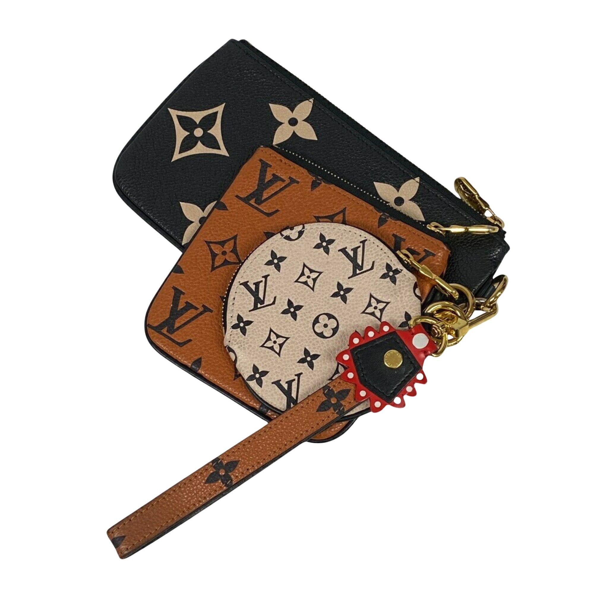 Louis Vuitton Trio clutch