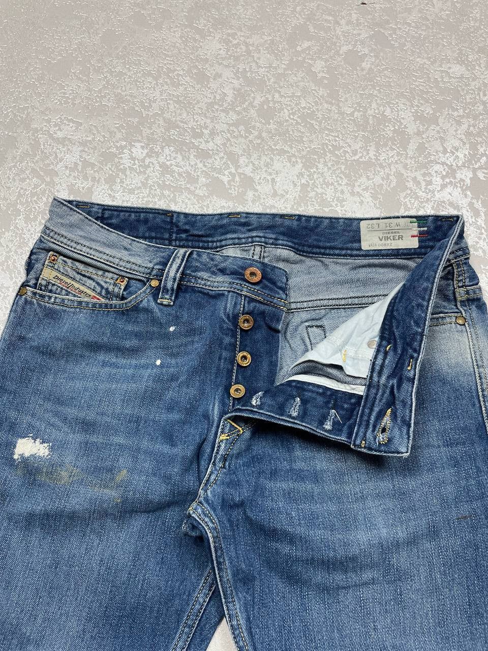 Le Grande Bleu (L.G.B.) Vintage Y2K LGB IfSixWasNine Style Diesel Denim Jeans Size US 31 - 7 Thumbnail