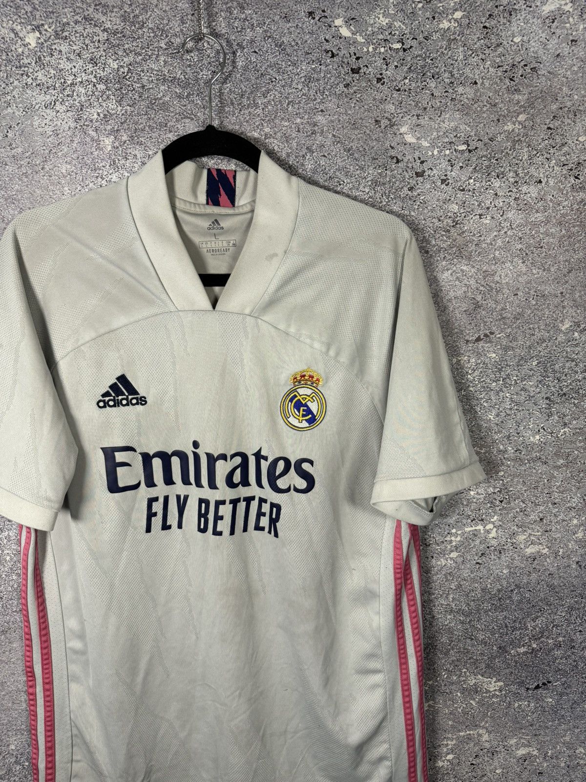 Adidas × Vintage Vintage Real Madrid 2020/21 Adidas Soccer Jersey Blokcore Size US L / EU 52-54 / 3 - 2 Thumbnail