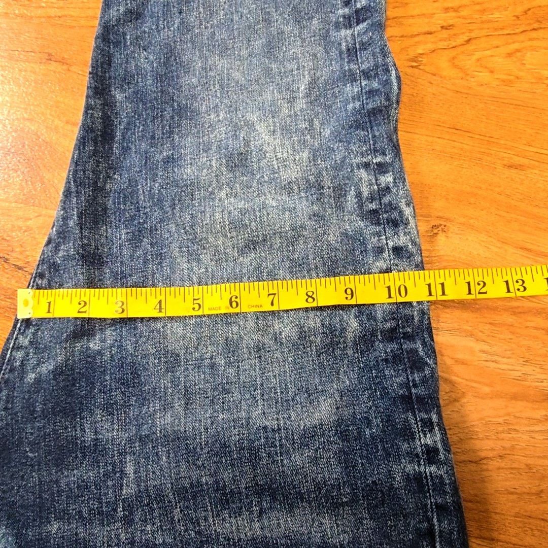 Levi's Levi's Acid Wash Jeans Classic Straight Leg Denim 36x30 Size US 36 / EU 52 - 13 Thumbnail