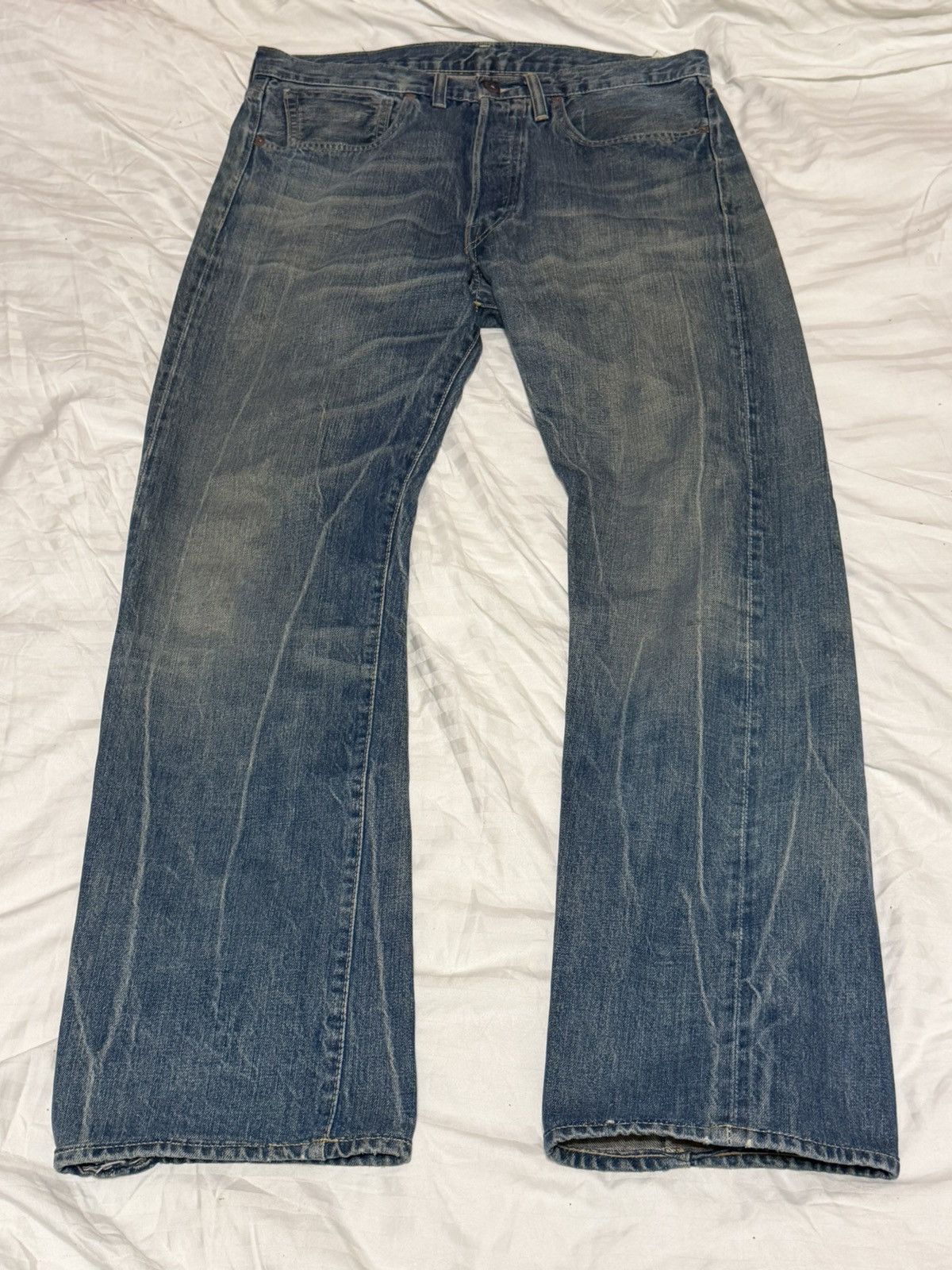 Levi's Vintage Clothing RARE LVC 60s bootcut denim jeans Size US 31 - 1 Thumbnail