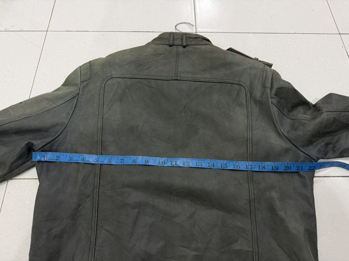 Caruso VTG CARUSO M65 Leather Multipocket Jacket Size US L / EU 52-54 / 3 - 15 Thumbnail