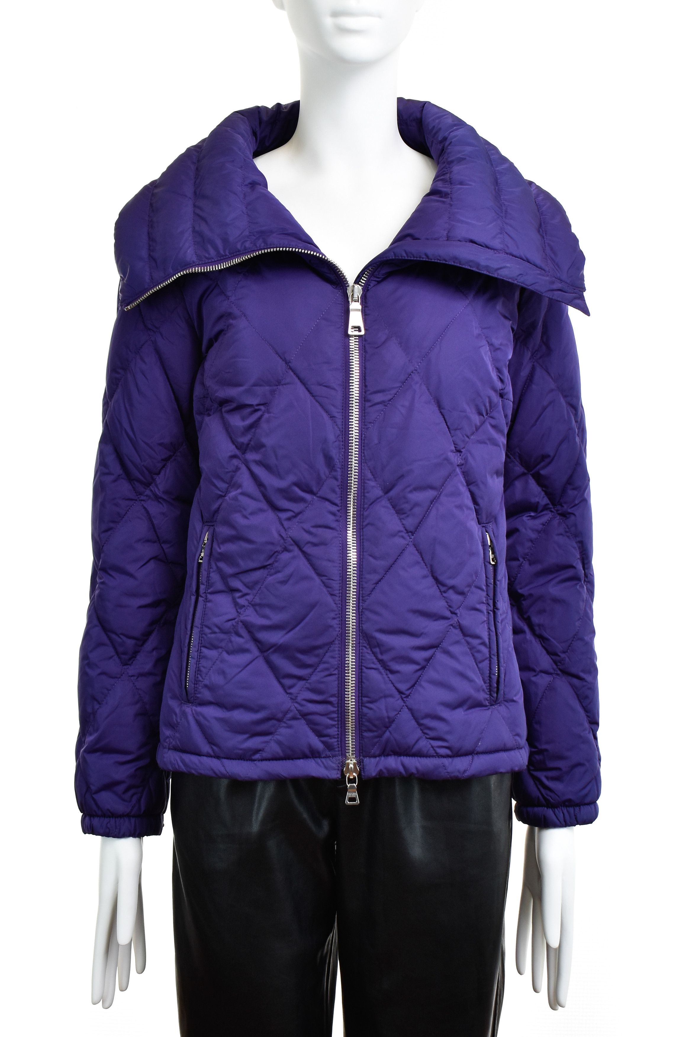 Prada PRADA 280061 Down Puffer Ski Jacket High Collar Coat Size 40 Size S / US 4 / IT 40 - 7 Thumbnail