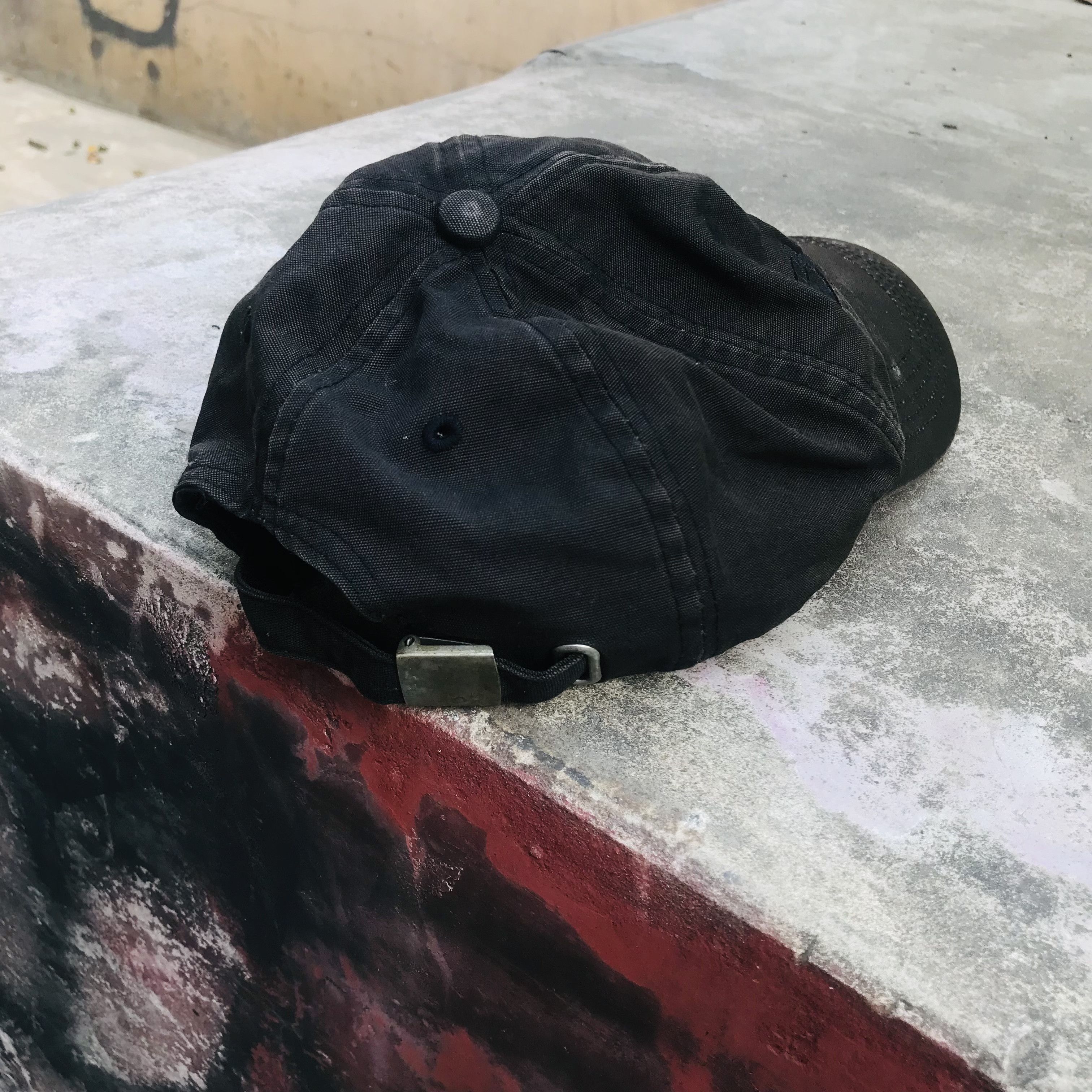 Hugo Boss × Vintage Vintage Hugo Boss Distressed Cap Size ONE SIZE - 4 Thumbnail