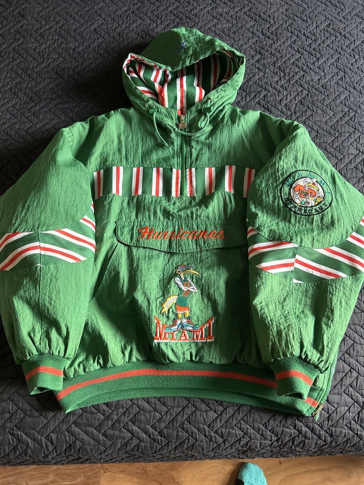 Vintage Miami hurricanes jacket Size US L / EU 52-54 / 3 - 2 Thumbnail
