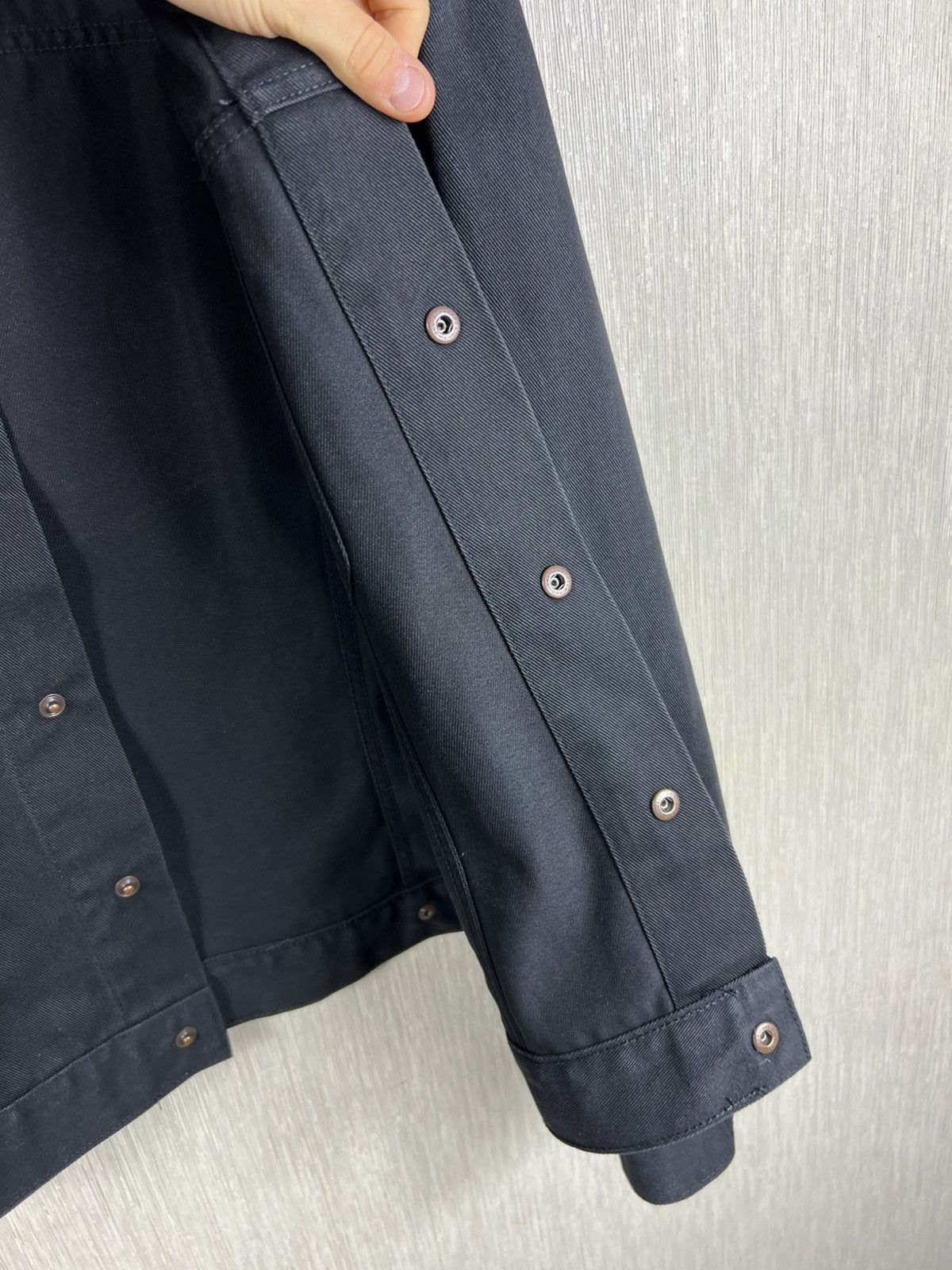Levi's Vintage 90s Levi’s Sta-Prest denim trucker jacket levis logo Size XL / US 12-14 / IT 48-50 - 16 Thumbnail