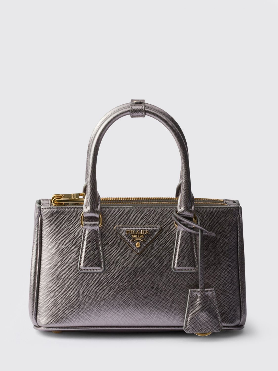 Prada Prada Mini Bag Woman Grey Size ONE SIZE - 1 Preview