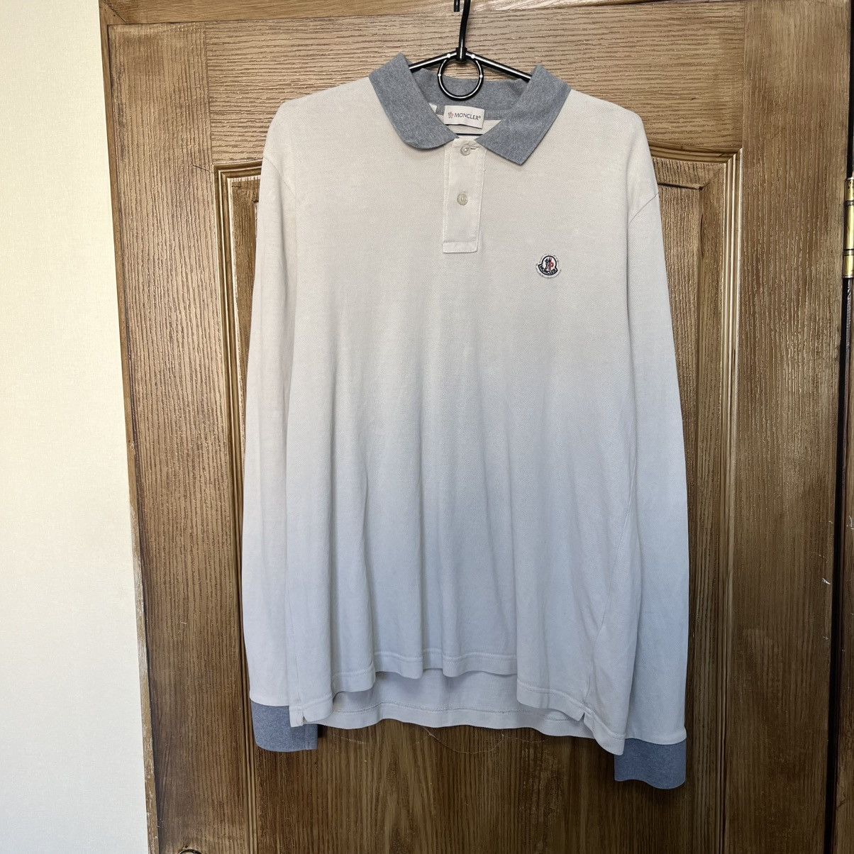 Moncler Moncler Polo Long Sleeve Size US XL / EU 56 / 4 - 1 Thumbnail