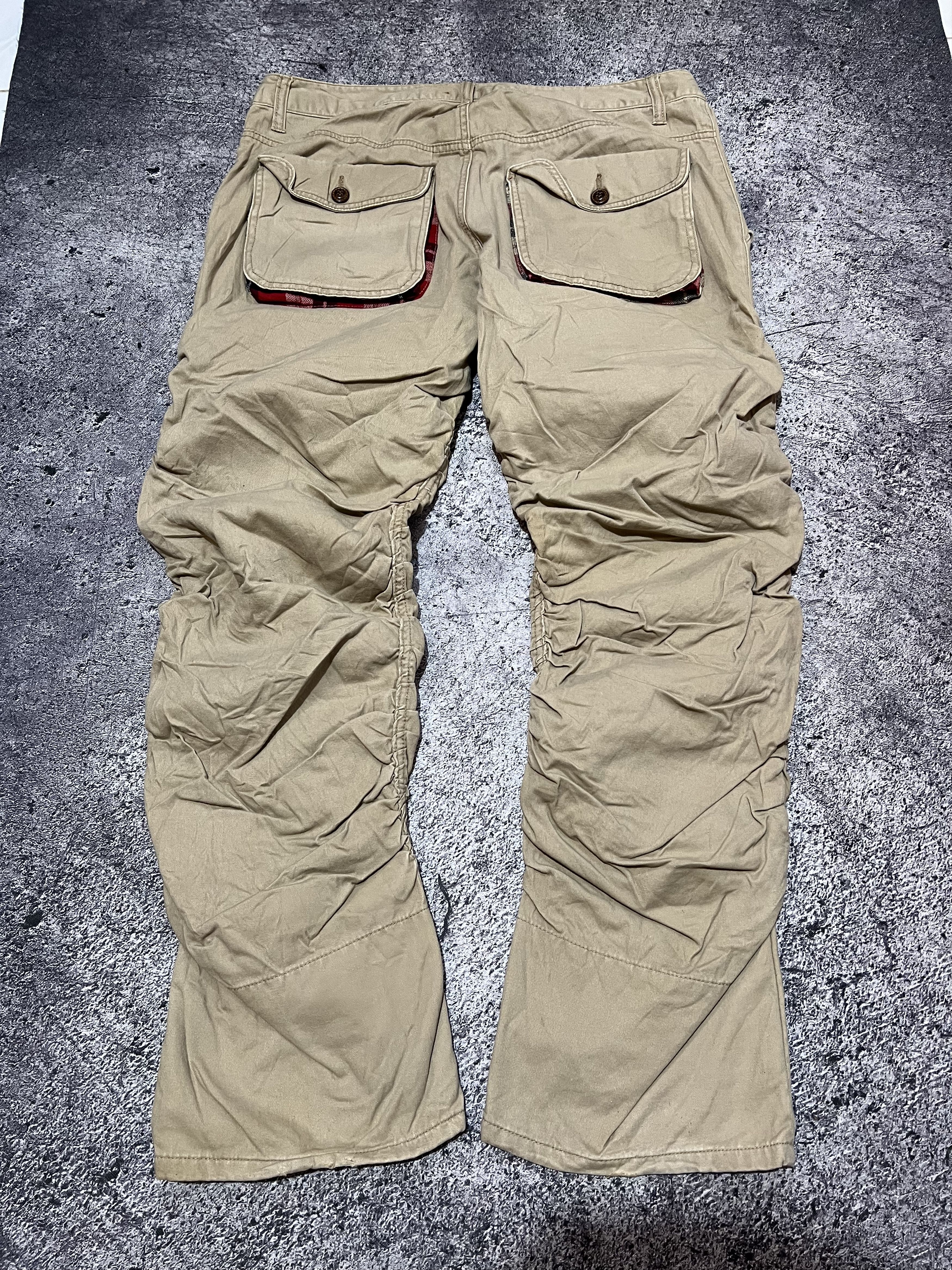 Japanese Brand 2000s Japanese Hysteric Ruched Ifsix Flare y2k Lgb Size US 35 - 2 Thumbnail