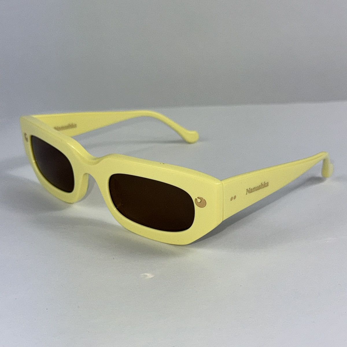 Nanushka KADEE RECTANGLE FRAME SUNGLASSES Size ONE SIZE - 3 Thumbnail