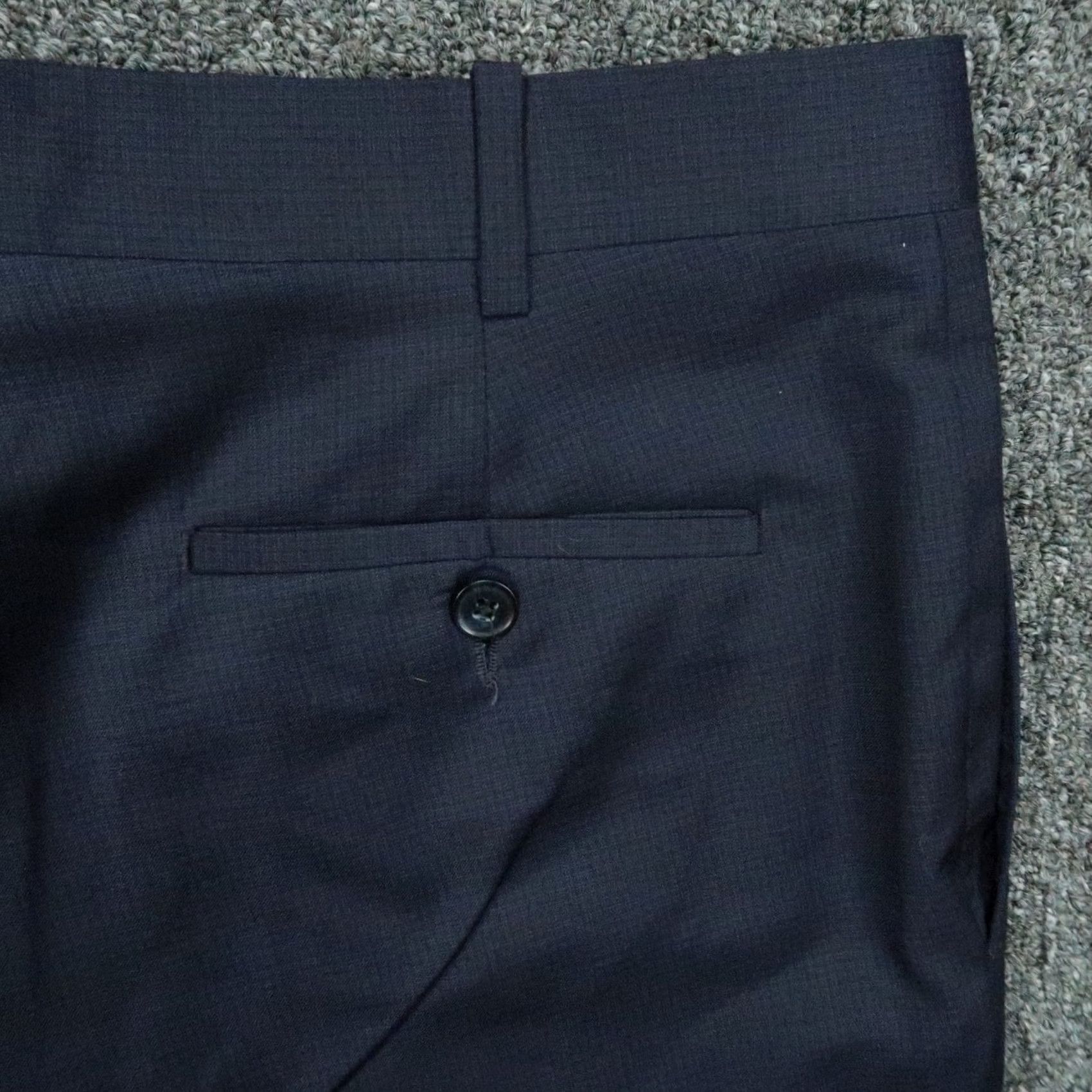 Peter Millar Peter Millar Pants Mens 36x30 Blue Flat Front Trouser Pocket Chino Style Regular Slim Pocketed Size US 36 / EU 52 - 7 Thumbnail
