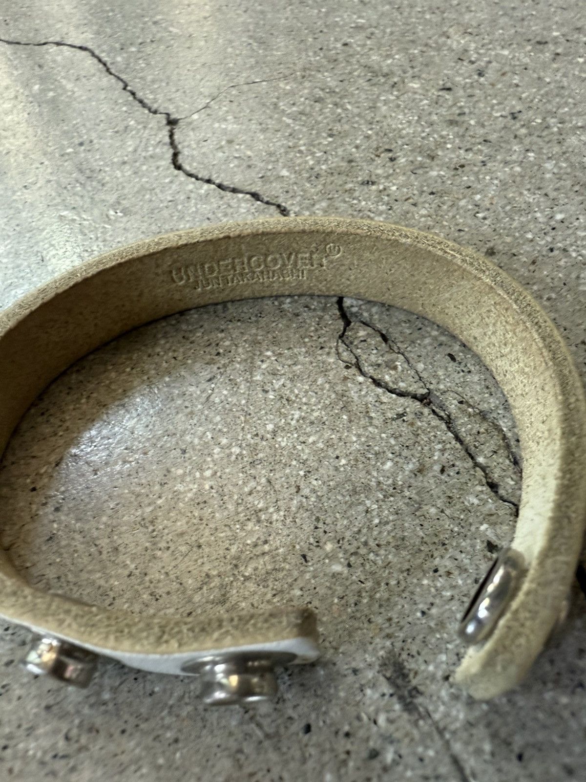 Undercover UNDERCOVER GIZ LEATHER BRACELET Size ONE SIZE - 3 Thumbnail