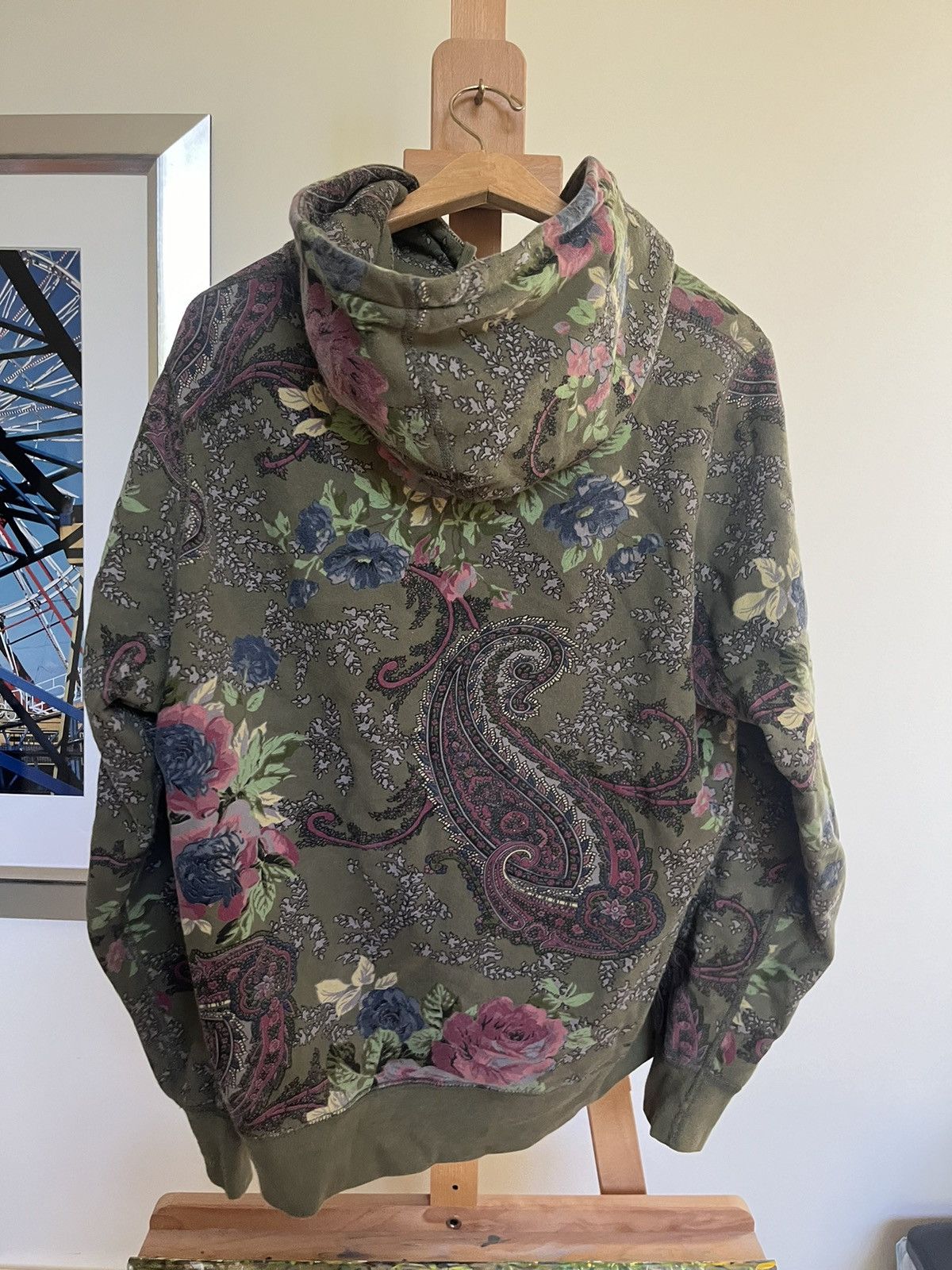 Noah Paisley Print Noah Hoodie F W 2019 Grailed