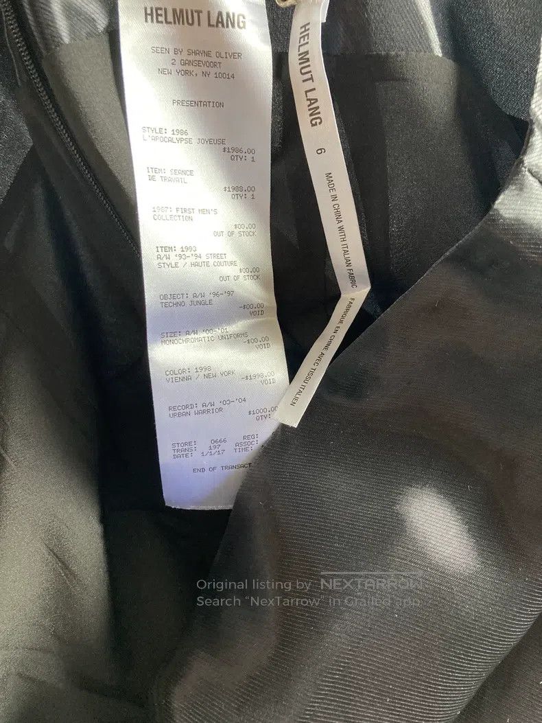 Helmut Lang Helmut Lang size 6 Tech fabric black pencil skirt Size 23" - 6 Thumbnail