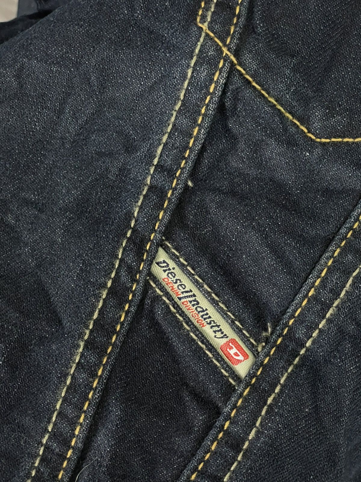 Diesel Diesel Vintage Denim Jacket Y2K Grunge Size M / US 6-8 / IT 42-44 - 10 Thumbnail