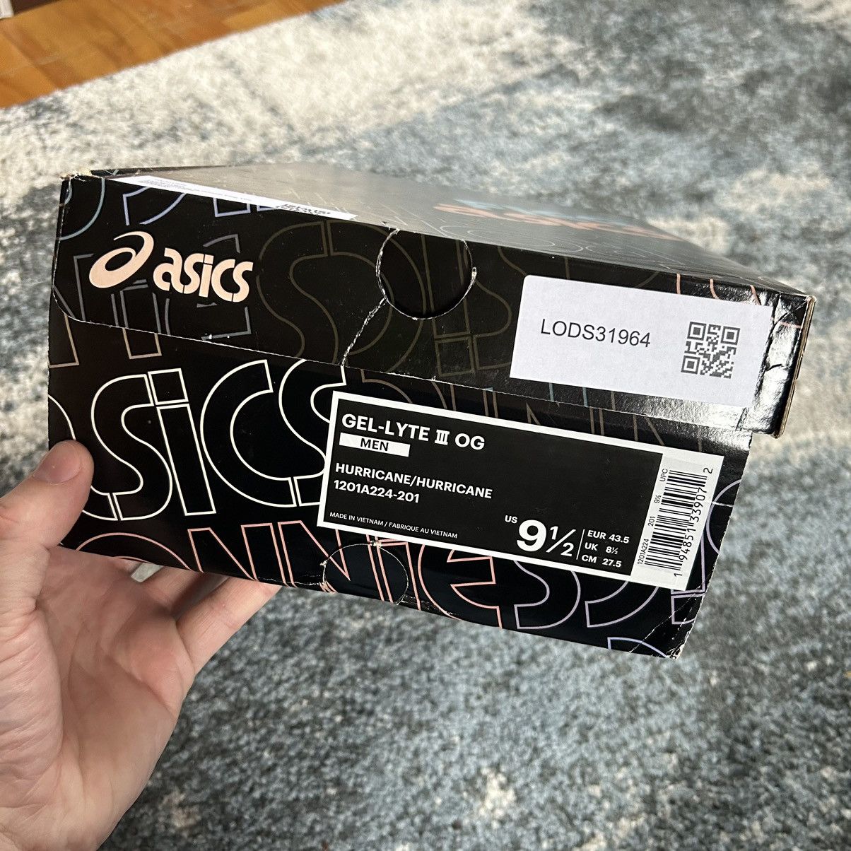 Asics × Kith 1201A224-201 FW20 KXTH GEL LYTE iii “THE PALETTE” HURRiCANE Size US 9.5 / EU 42-43 - 9 Thumbnail