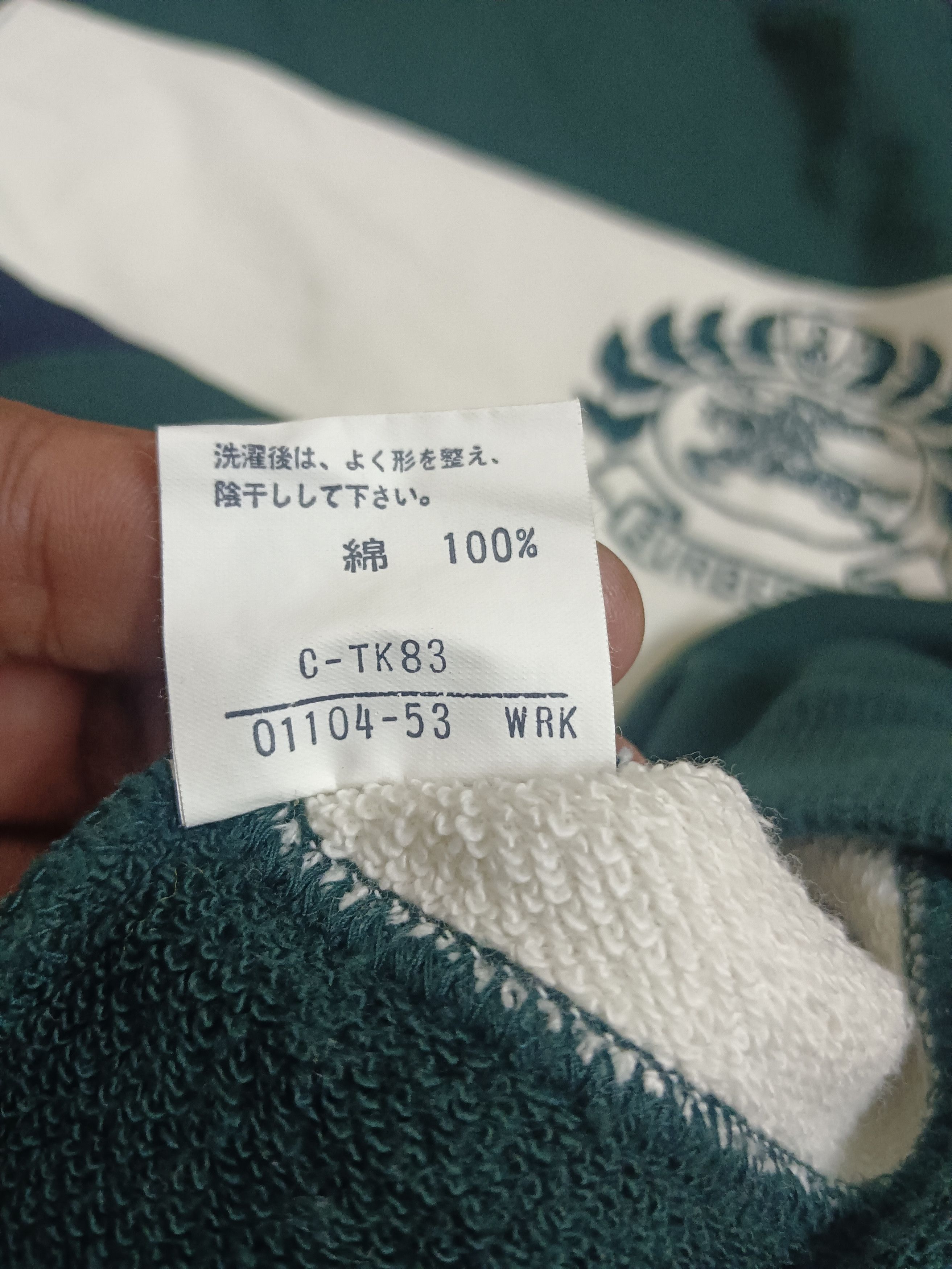Burberry × Vintage Vintge Burberrys Embroidery Logo Sweatshirt Size US M / EU 48-50 / 2 - 5 Thumbnail