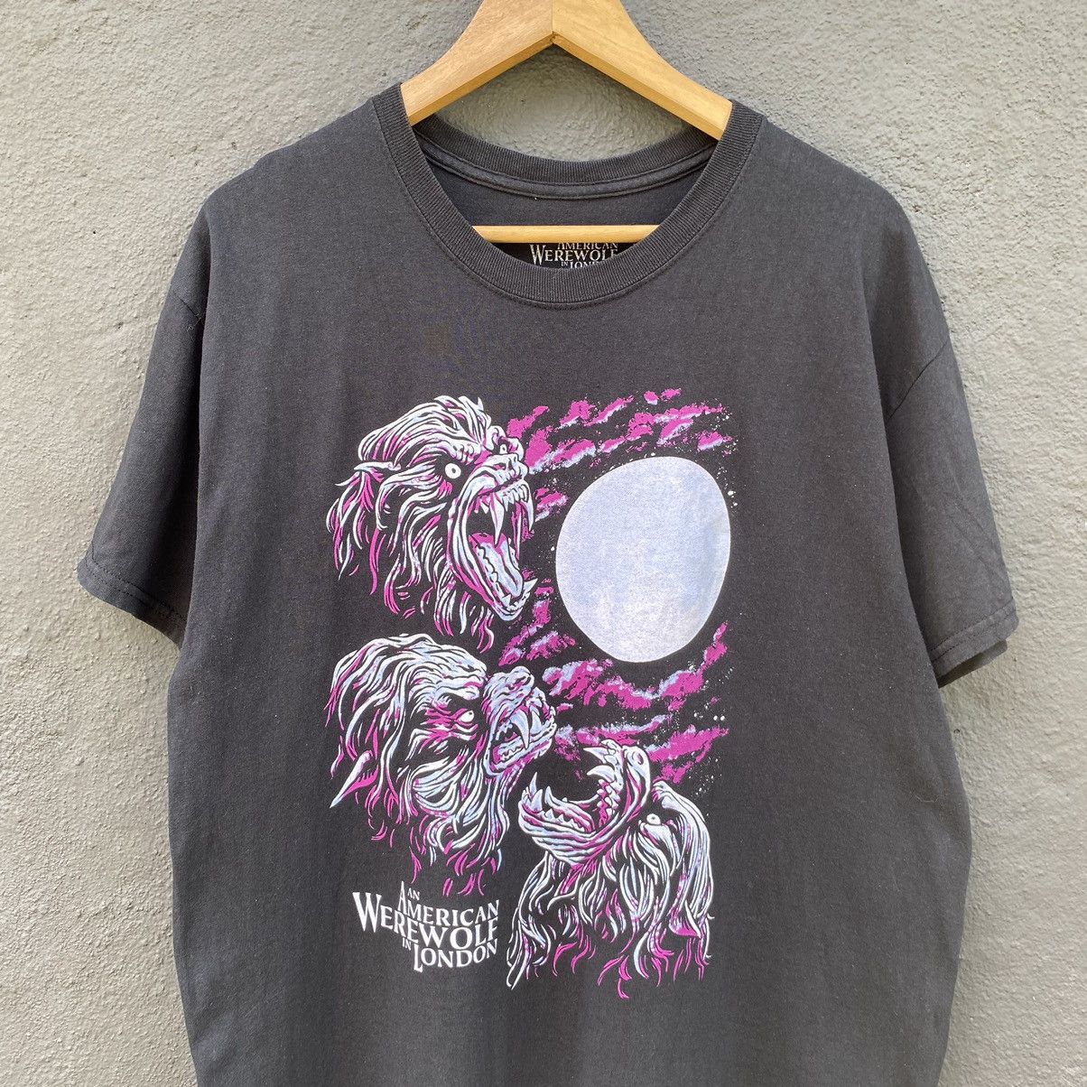 Vintage Faded An American Werewolf In London Horror Movie ERD GRUNGE Size US L / EU 52-54 / 3 - 2 Thumbnail