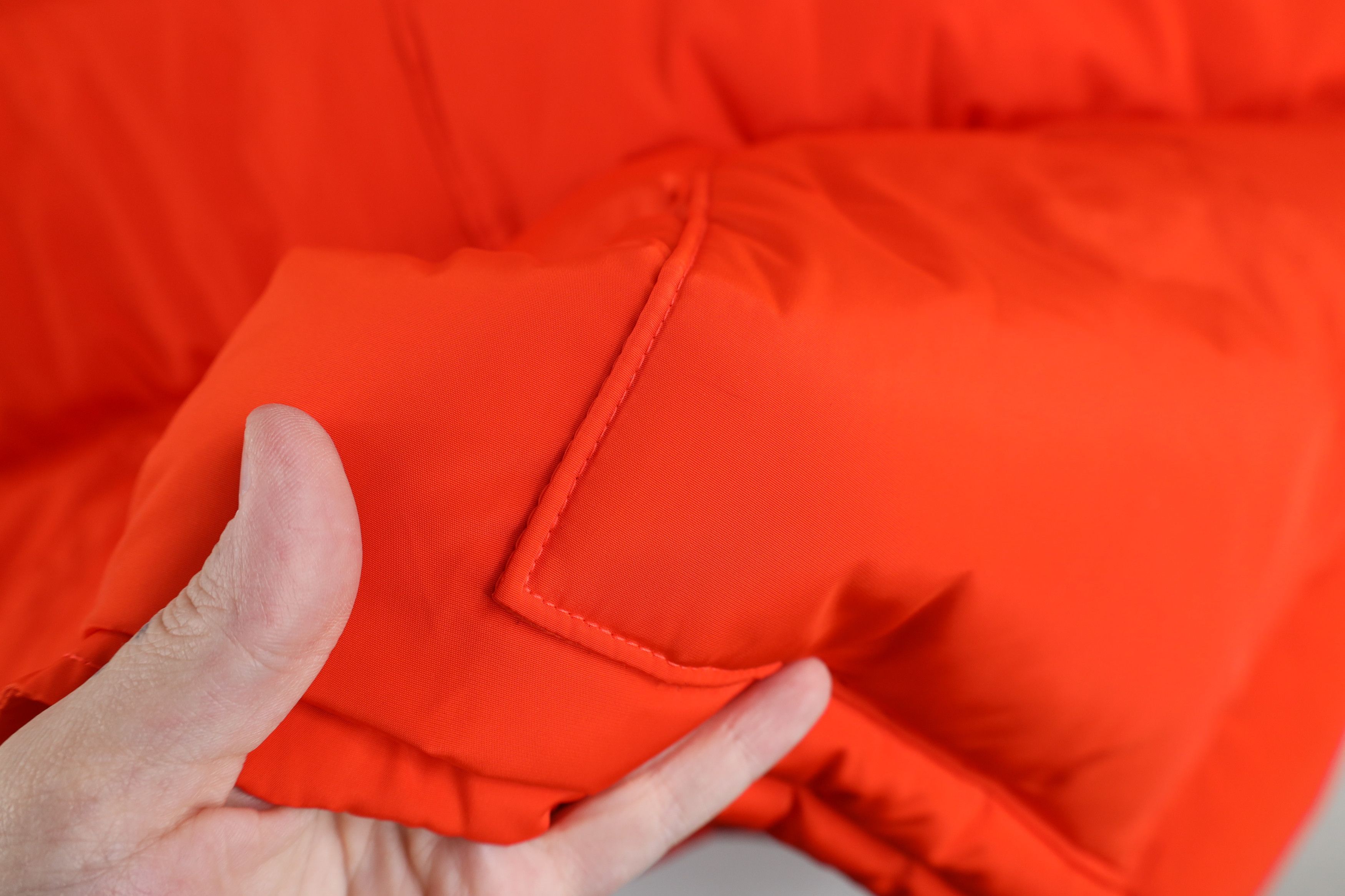 Lands' End Vintage Lands End Duck Down Puffer Vest Jacket Orange Size US XXL / EU 58 / 5 - 11 Thumbnail