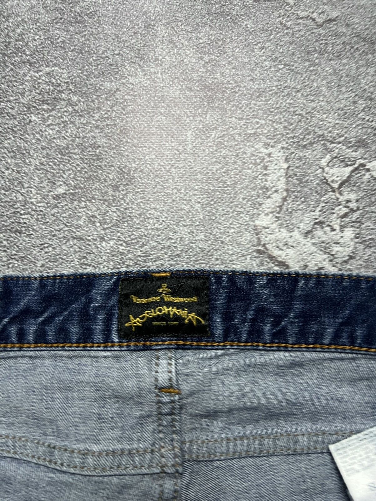 Vivienne Westwood Vivienne Westwood Jeans Big Logo Anglomania Orb Saturn 30 Size US 30 / EU 46 - 12 Thumbnail