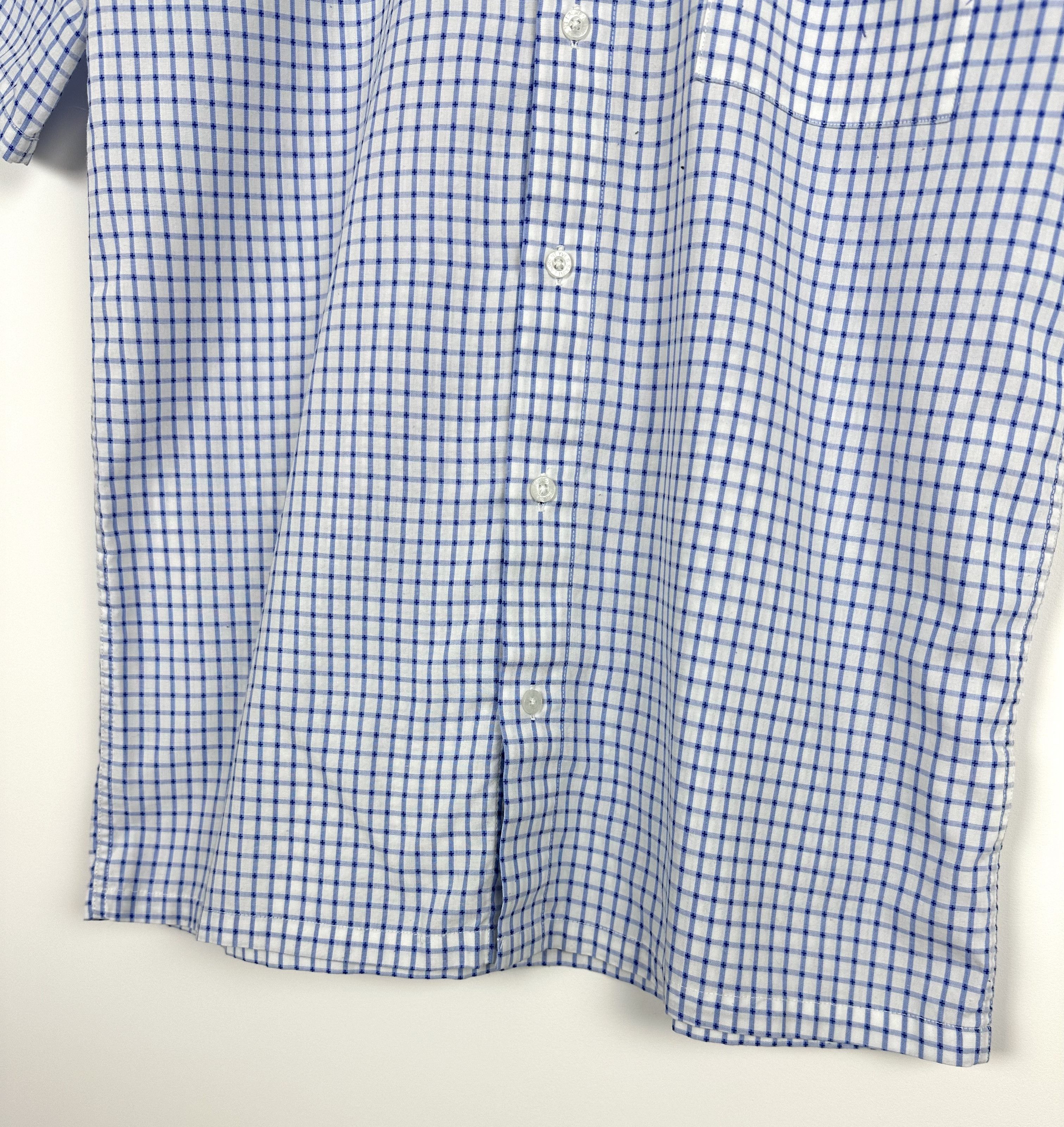 Yves Saint Laurent Yves Saint Laurent men's short-sleeved checked shirt S Size US S / EU 44-46 / 1 - 3 Thumbnail