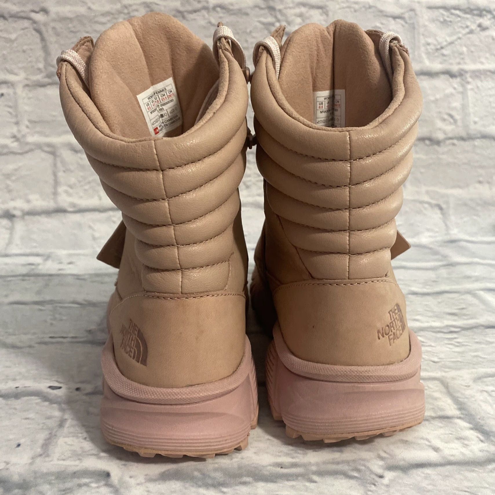 The North Face The North Face Raedonda Sneaker Mid Boot Misty Rose Pink Women's Size 6.5 EUC Size US 7 / IT 37 - 5 Thumbnail