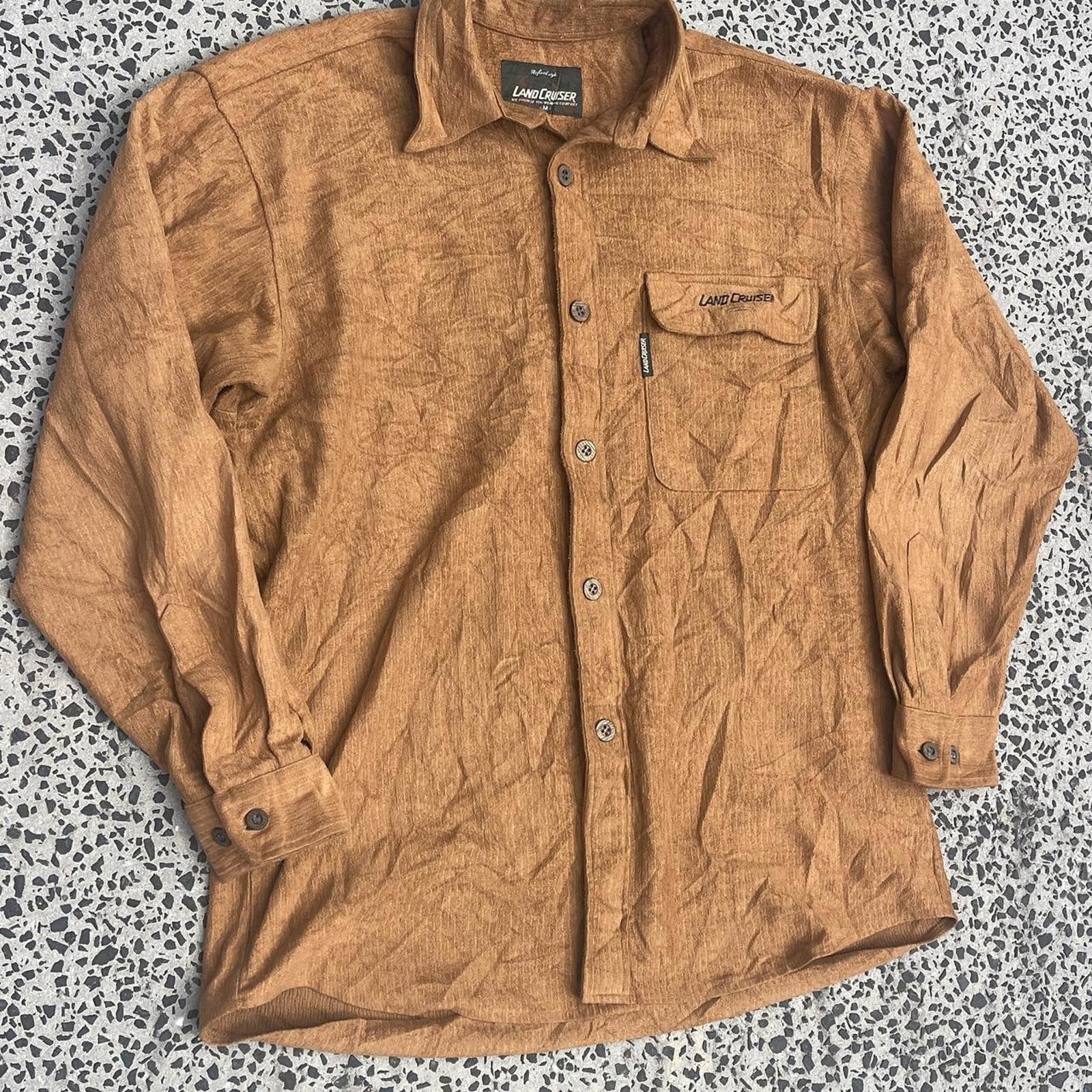 Other Men's Brown and Orange Shirt Size US M / EU 48-50 / 2 - 1 Thumbnail