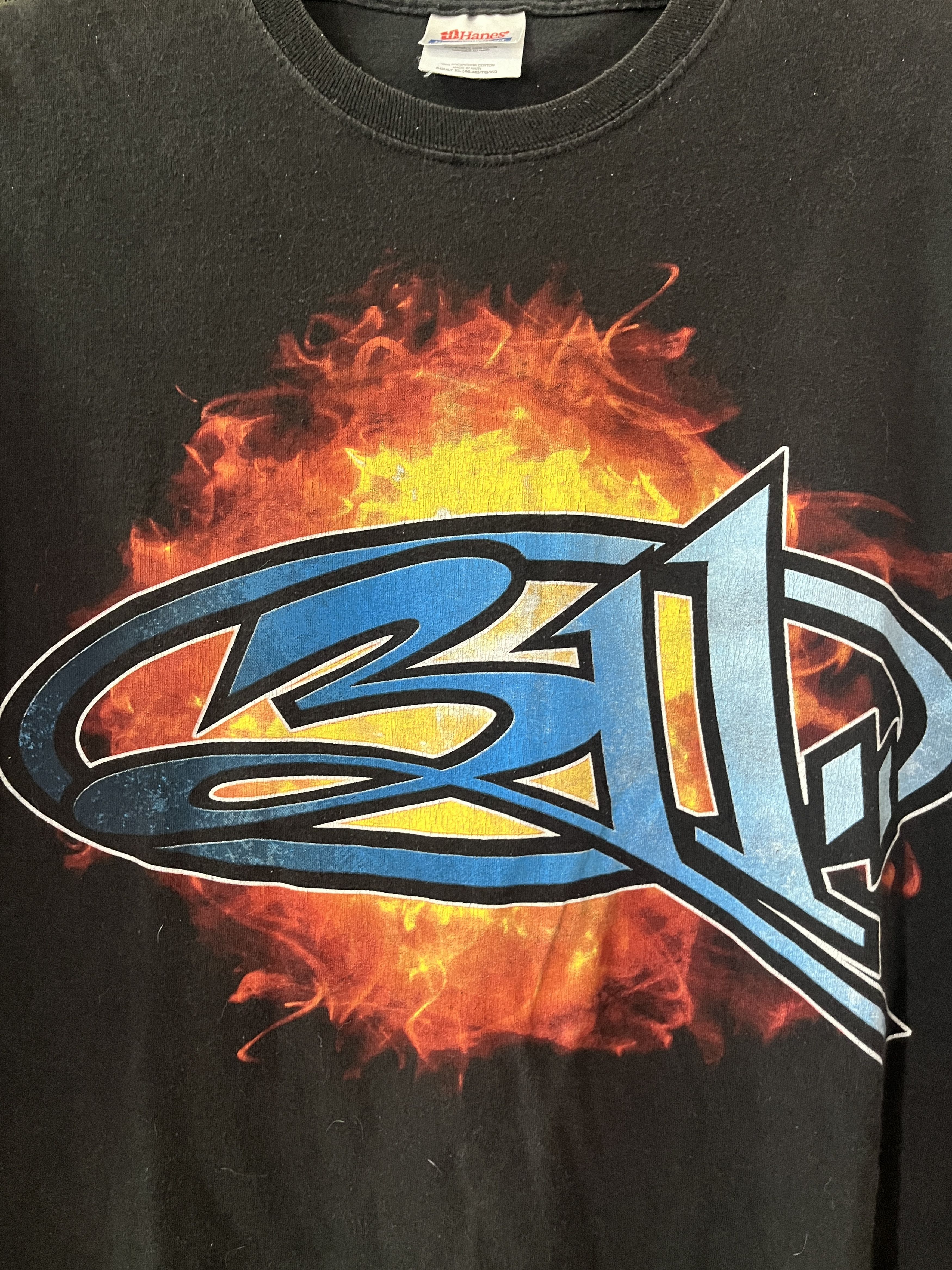 Band Tees 311 / flame logo Size US XL / EU 56 / 4 - 2 Thumbnail