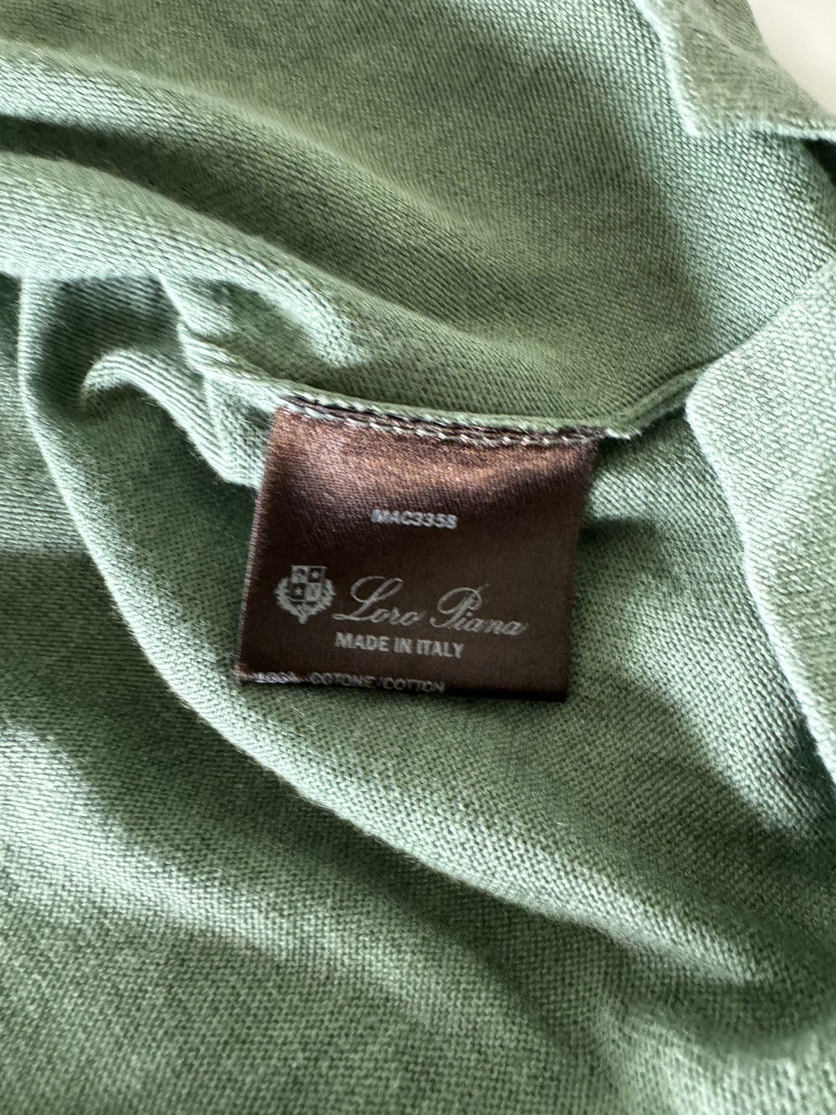 Loro Piana Loro piana green polo t Size US M / EU 48-50 / 2 - 6 Thumbnail