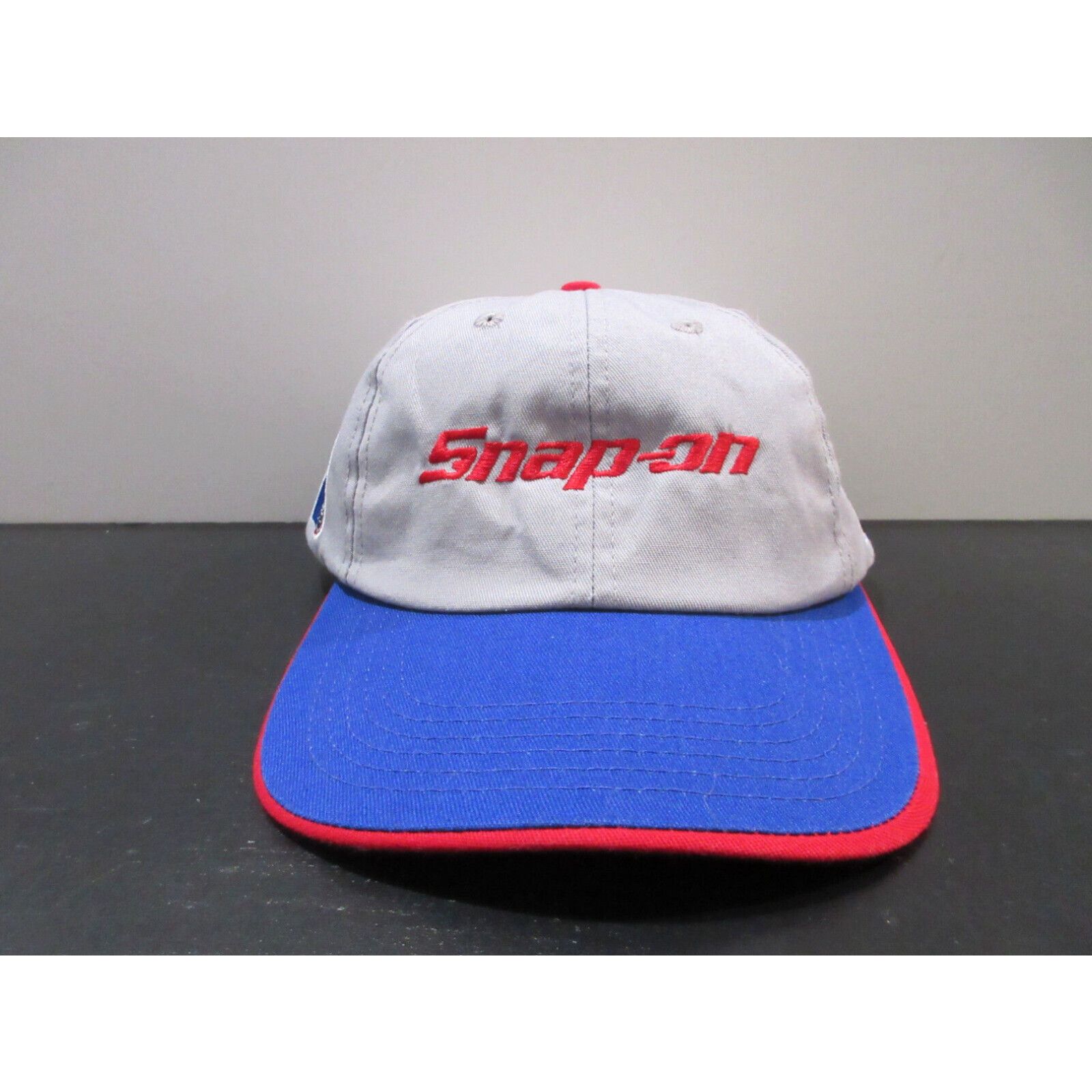 image of Vintage Snap On Hat Cap Snap Back Gray Go Ped Racing K Products Mens 90's in White