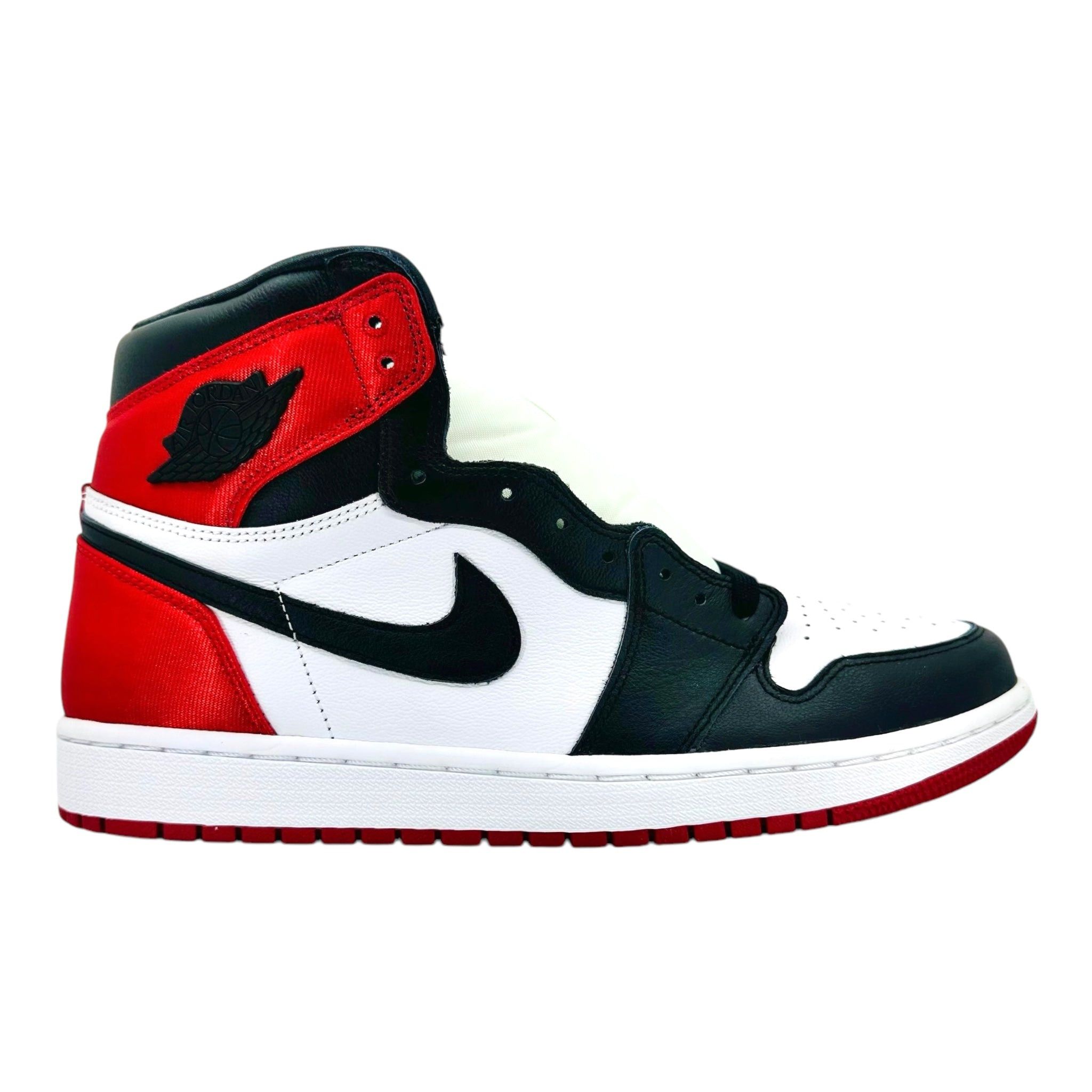Satin black toe nike new arrivals