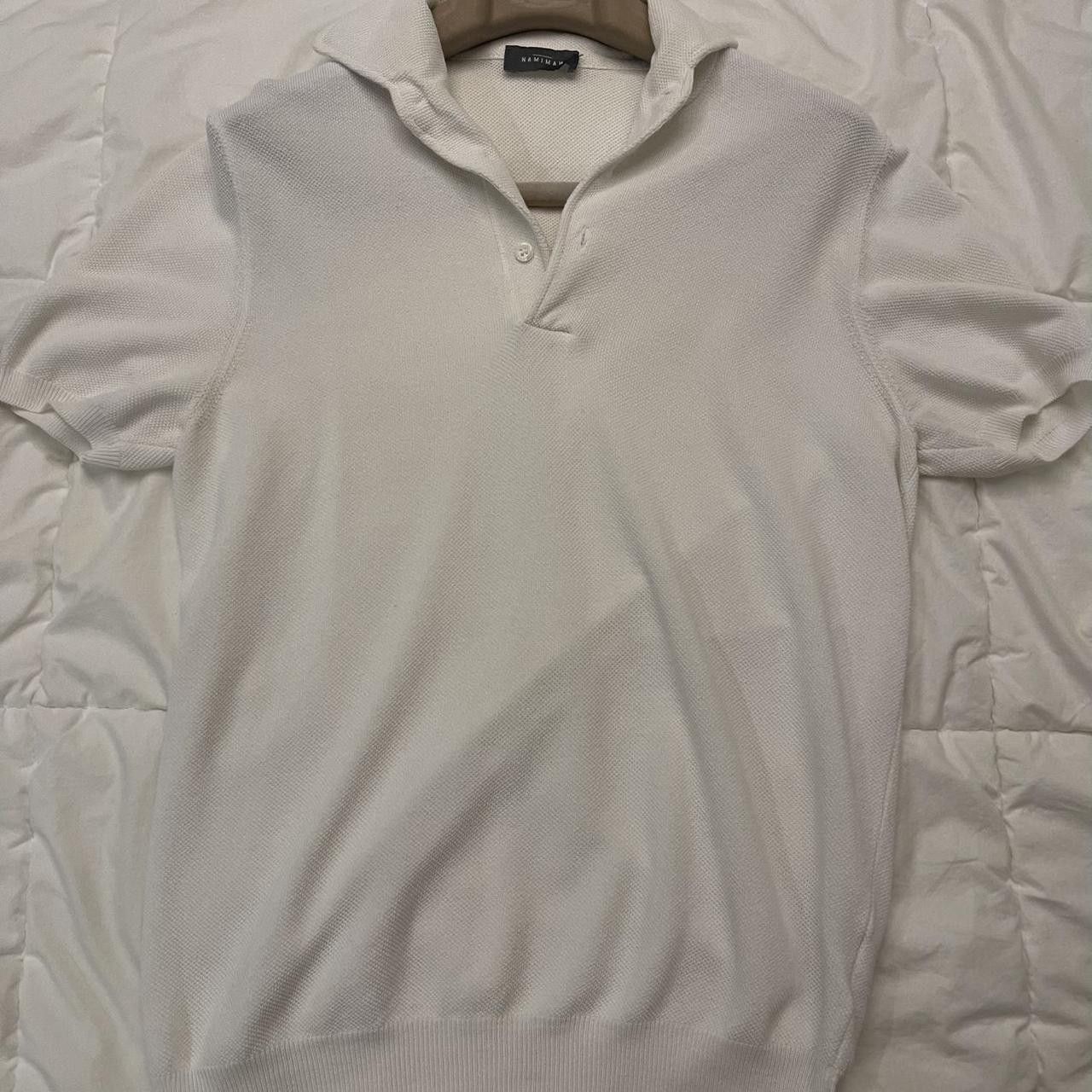 Gran Sasso Italian Cotton Knitted Polo Size US M / EU 48-50 / 2 - 3 Thumbnail