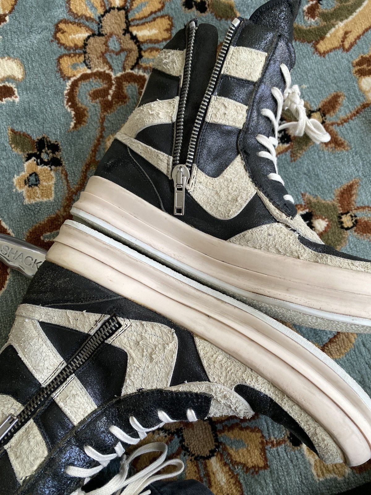 Rick Owens Final Drop! Rick Owens Mohawk W/ Unstitched Sole Size US 11 / EU 44 - 3 Thumbnail