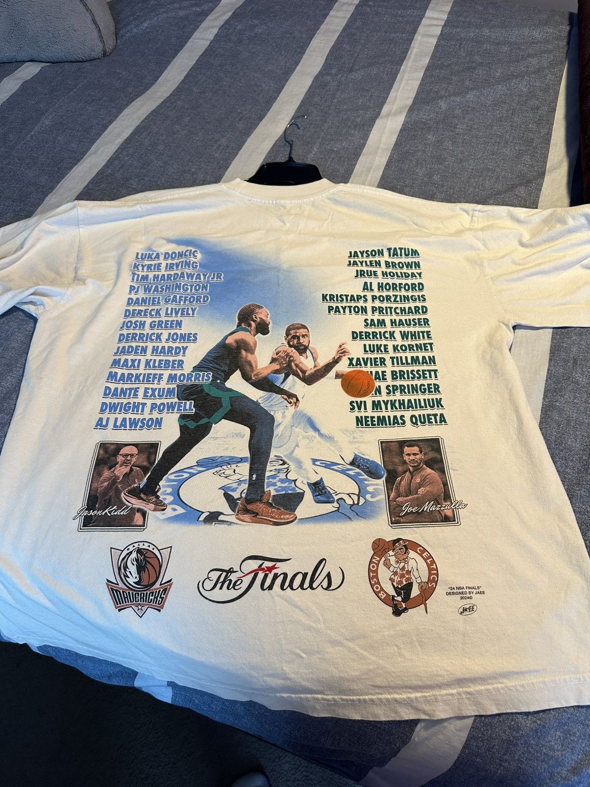 Vintage Jaee Edits 2024 NBA Finals Tee Size US L / EU 52-54 / 3 - 6 Thumbnail