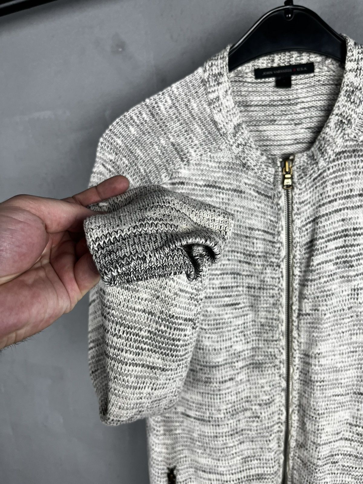 John Varvatos John varvatos zip sweater USA Size US S / EU 44-46 / 1 - 9 Thumbnail