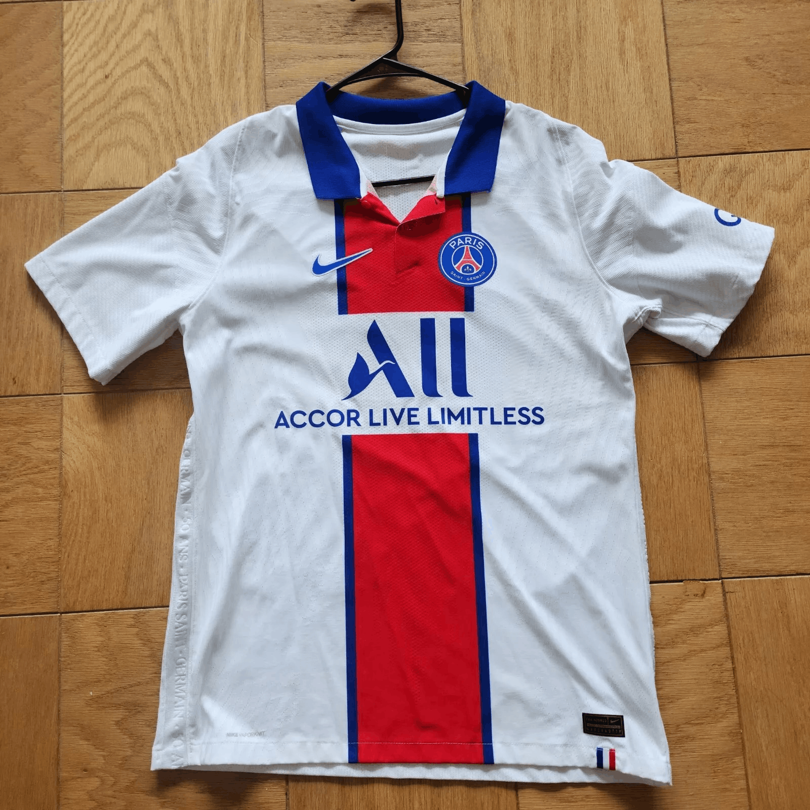 Nike × Other Nike PSG Authentic 2020/21 Soccer Jersey Mbappe #7 Men's L Size US L / EU 52-54 / 3 - 1 Thumbnail