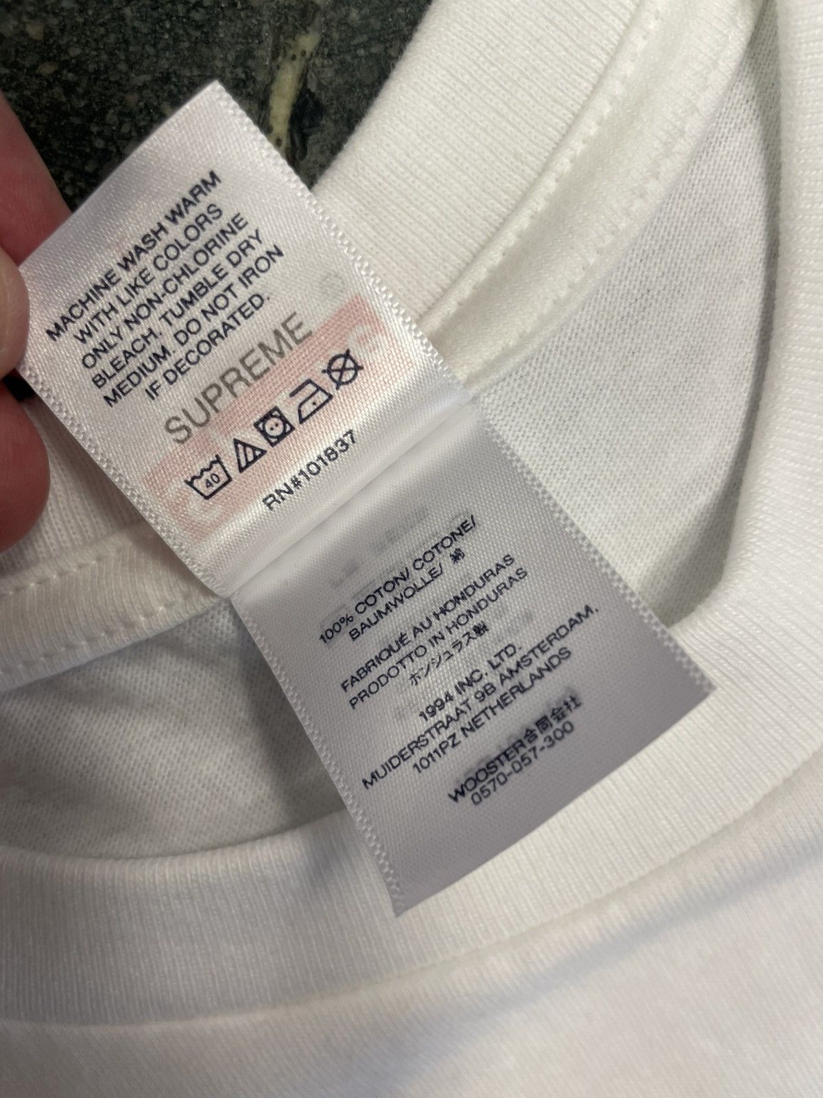 Supreme Supreme Tee Size US L / EU 52-54 / 3 - 4 Thumbnail