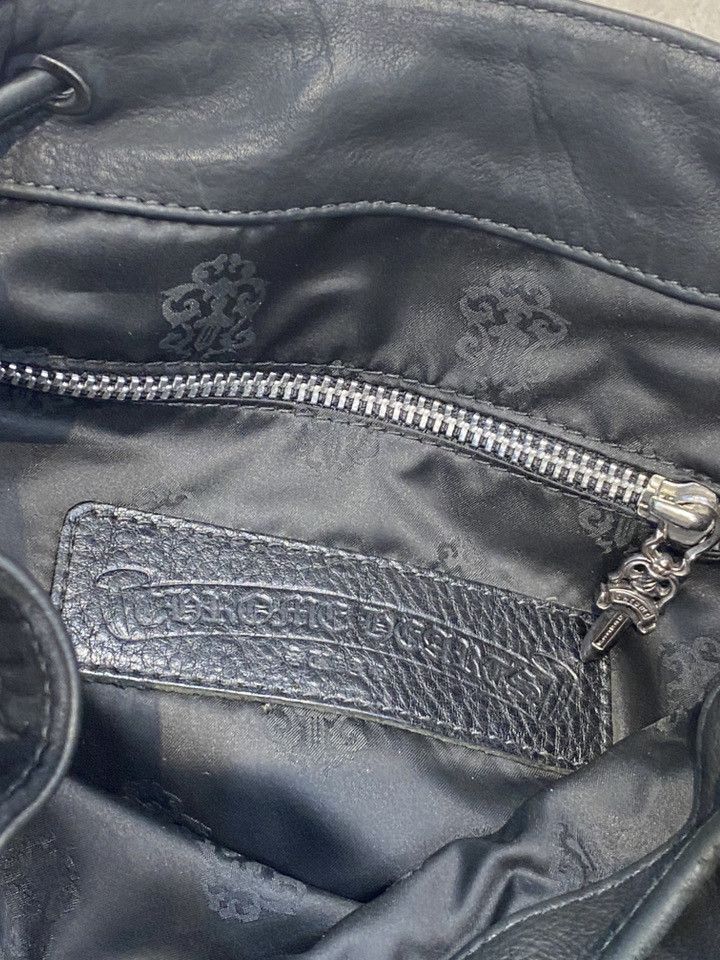 Chrome Hearts CHROME HEARTS Black Leather/Suede Mini Iggy Backpack Size ONE SIZE - 8 Thumbnail