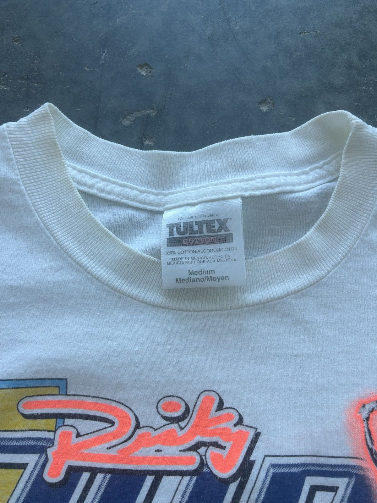 NASCAR × Vintage Vintage 90s Ricky Rudd NASCAR Graphic Tee Size US M / EU 48-50 / 2 - 4 Thumbnail
