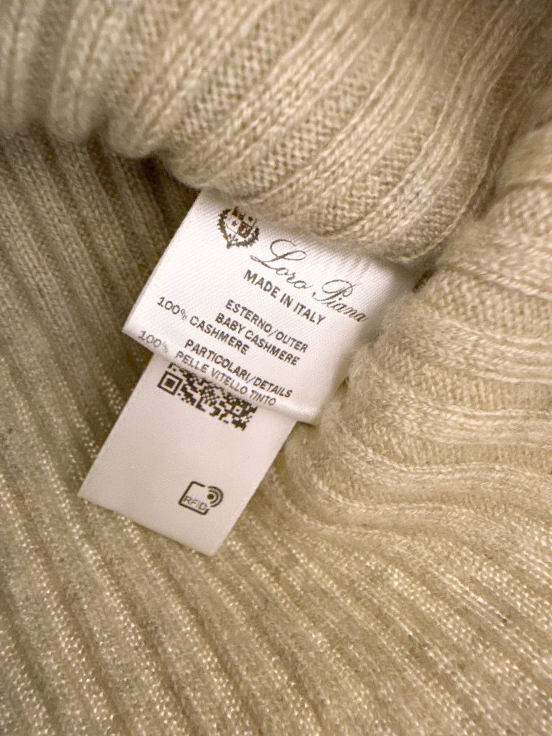 Loro Piana LORO PIANA Small cashmere knit jacket Size S / US 4 / IT 40 - 8 Thumbnail